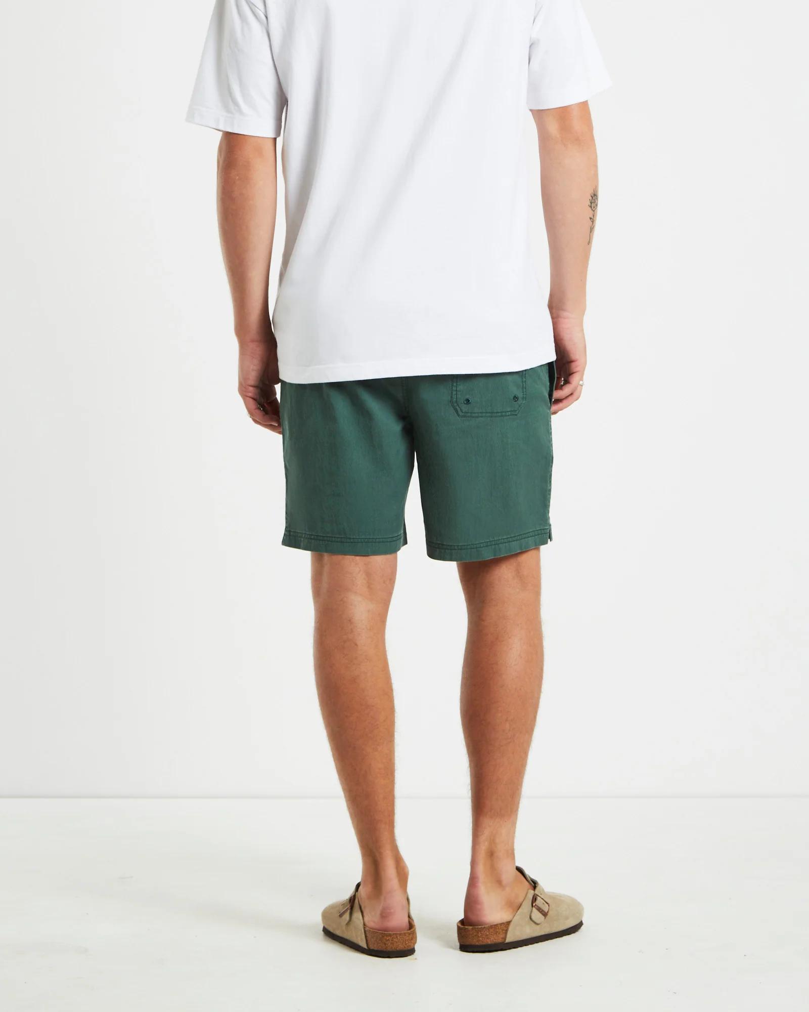 Dive Boardshorts in Green - Image 2