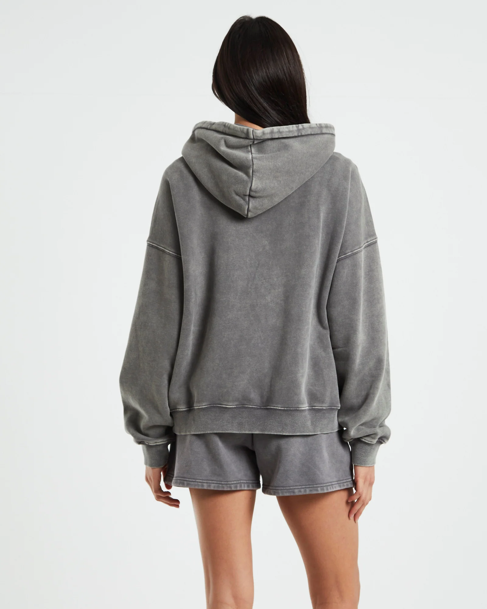 Dive Fleece Hood Acid Slate - Image 2