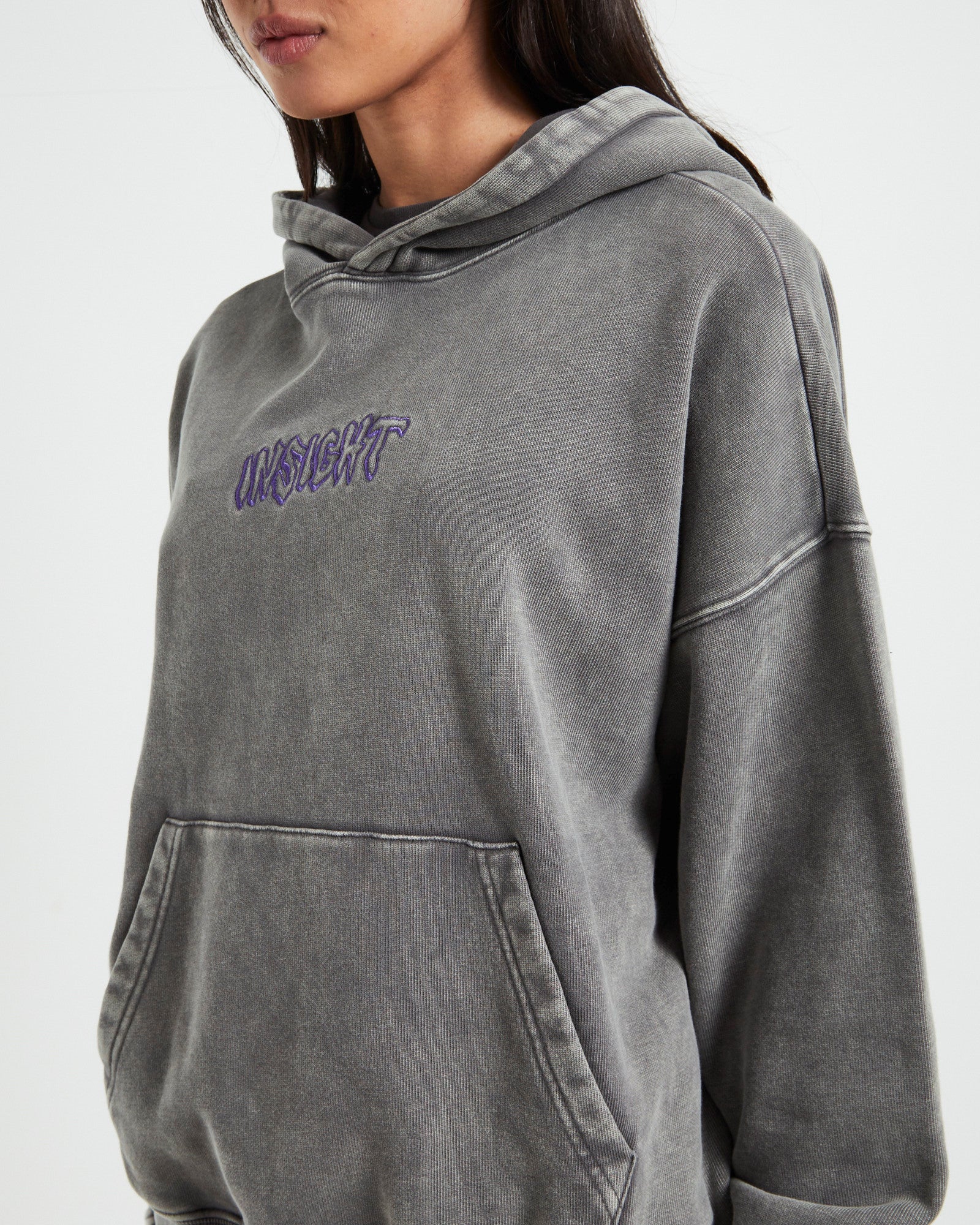 Dive Fleece Hood Acid Slate - Image 6