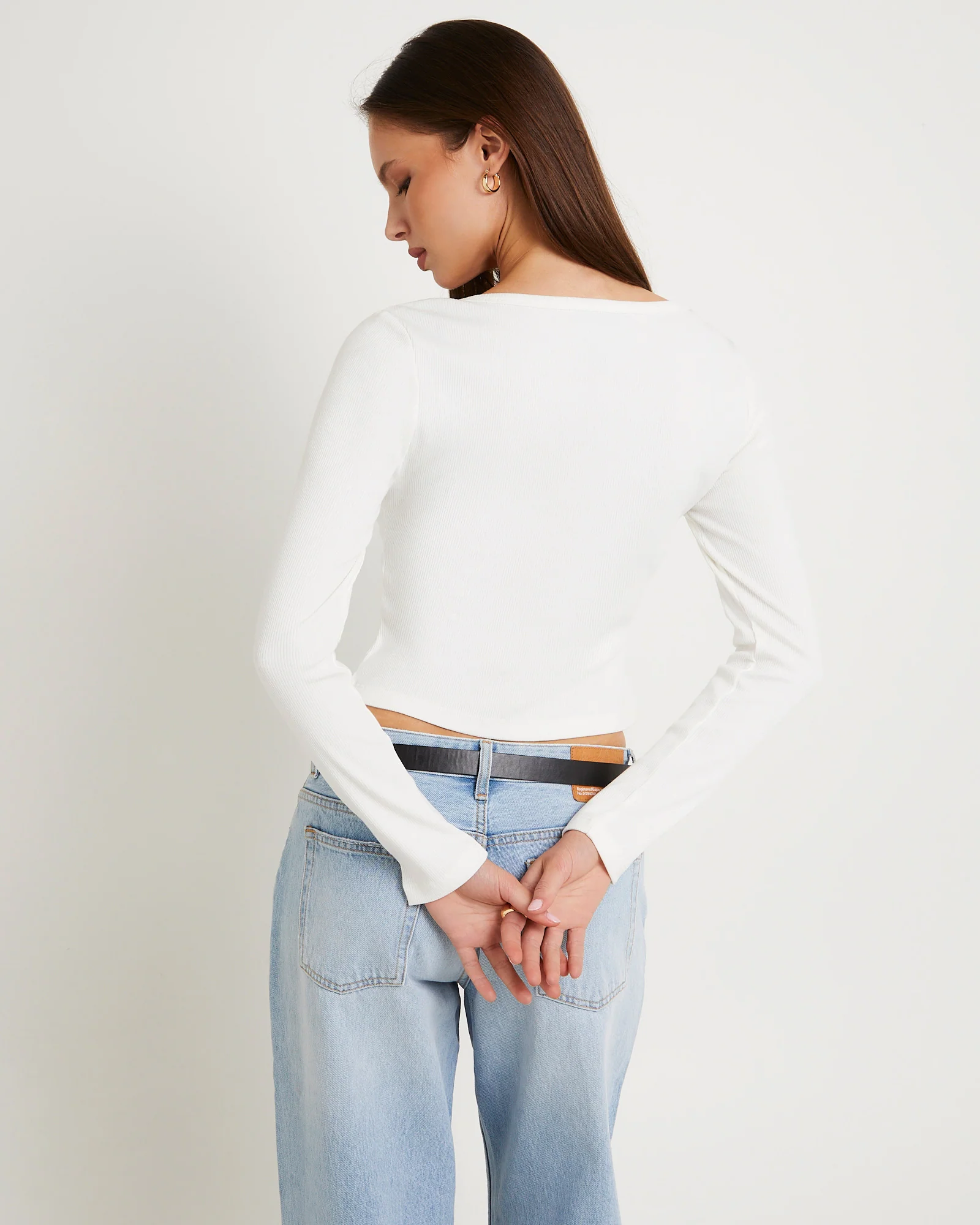 Dixie Corset Long Sleeve Top - Image 4