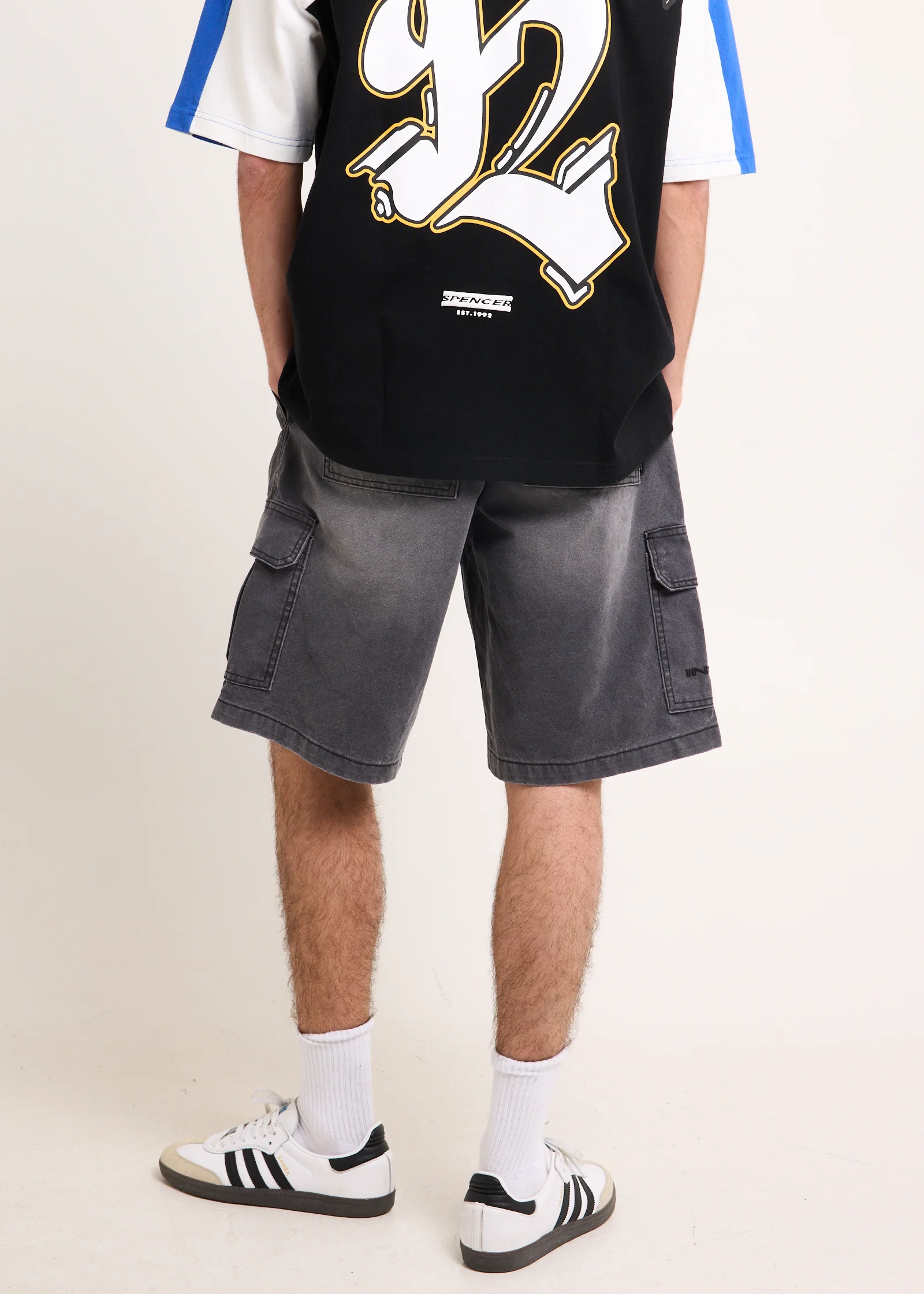 DNA Canvas Cargo Shorts - Image 4
