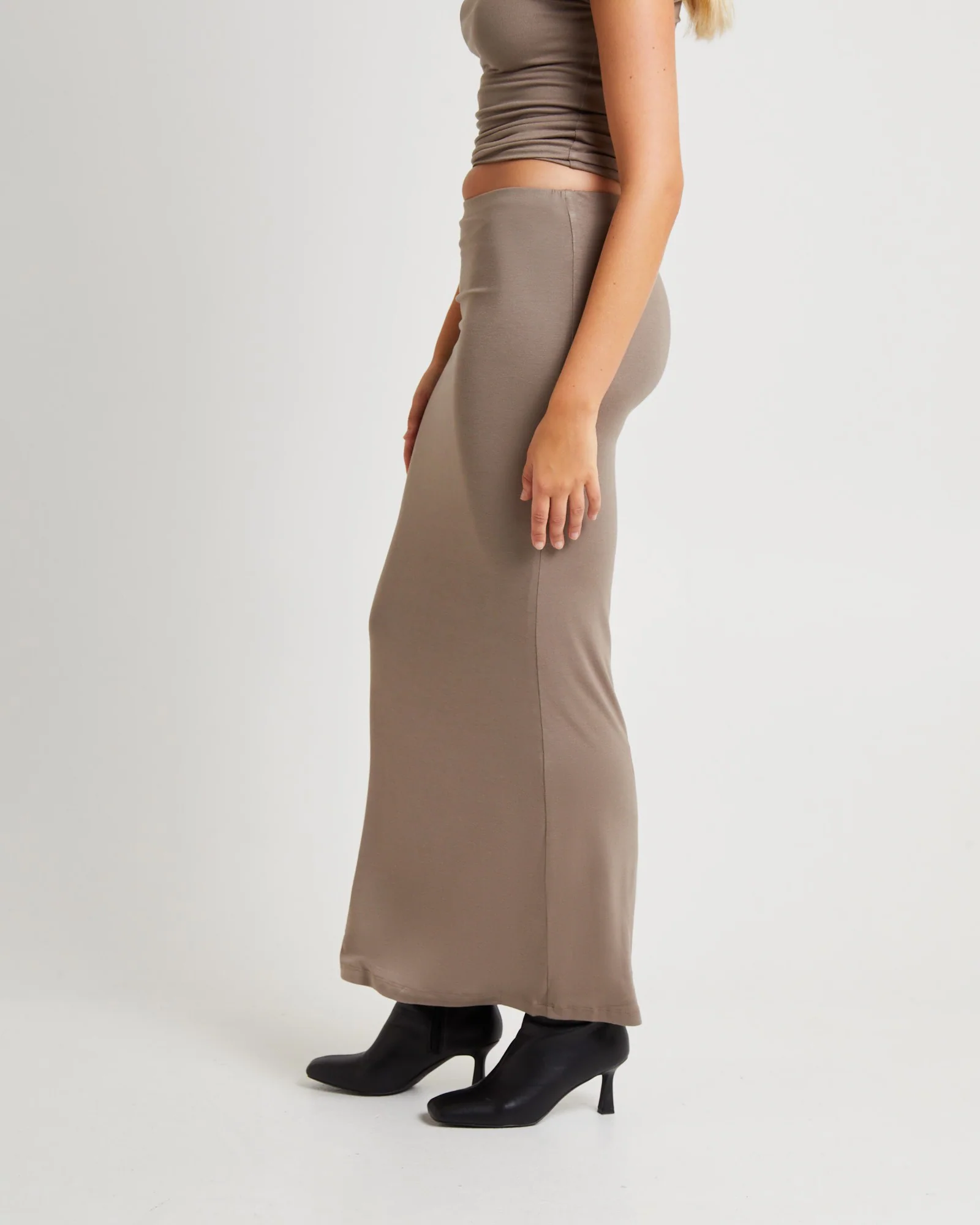 Dom Slinky Hipster Maxi Skirt - Image 4