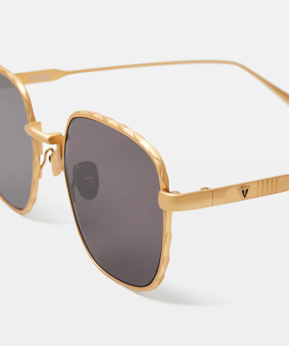 Dotan Sunglasses Brushed Gold - Image 5