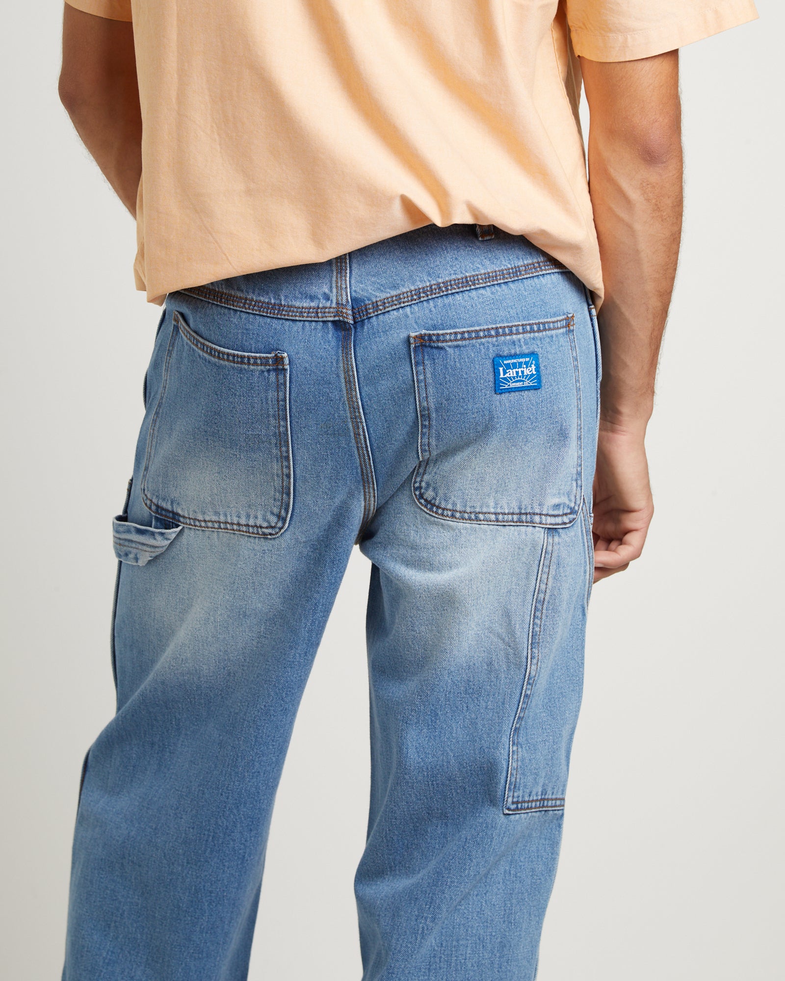 Double Knee Carpenter Pants in Vintage Wash - Image 6