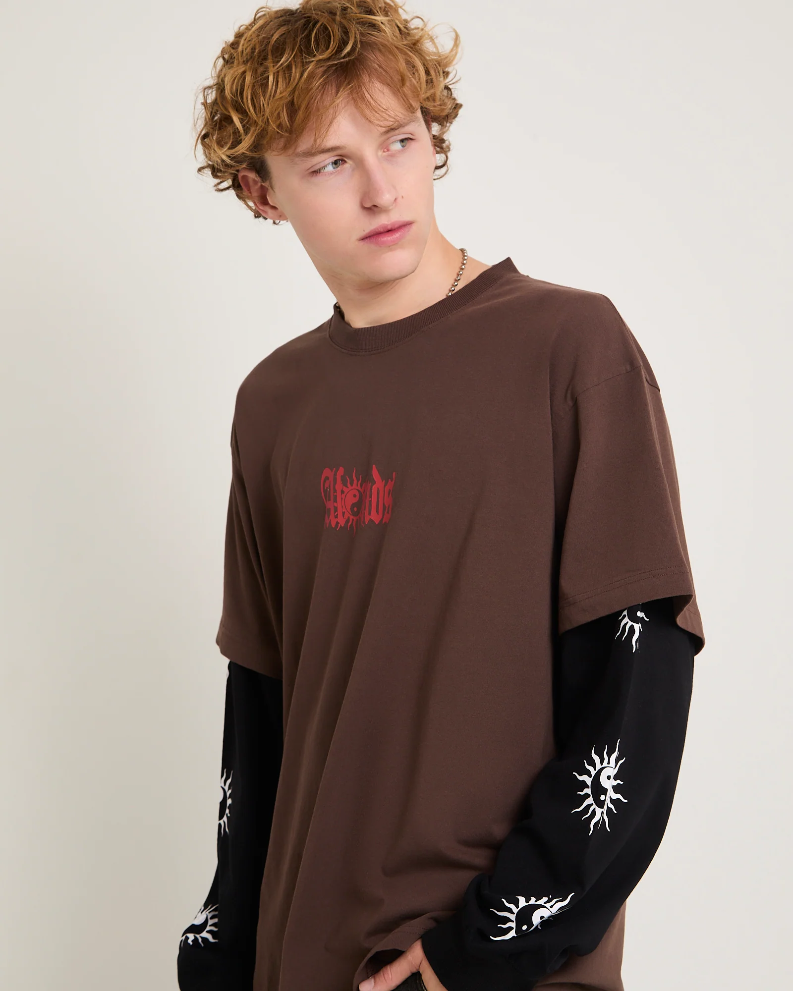 Double Trouble Layered Boxy T-Shirt - Image 4