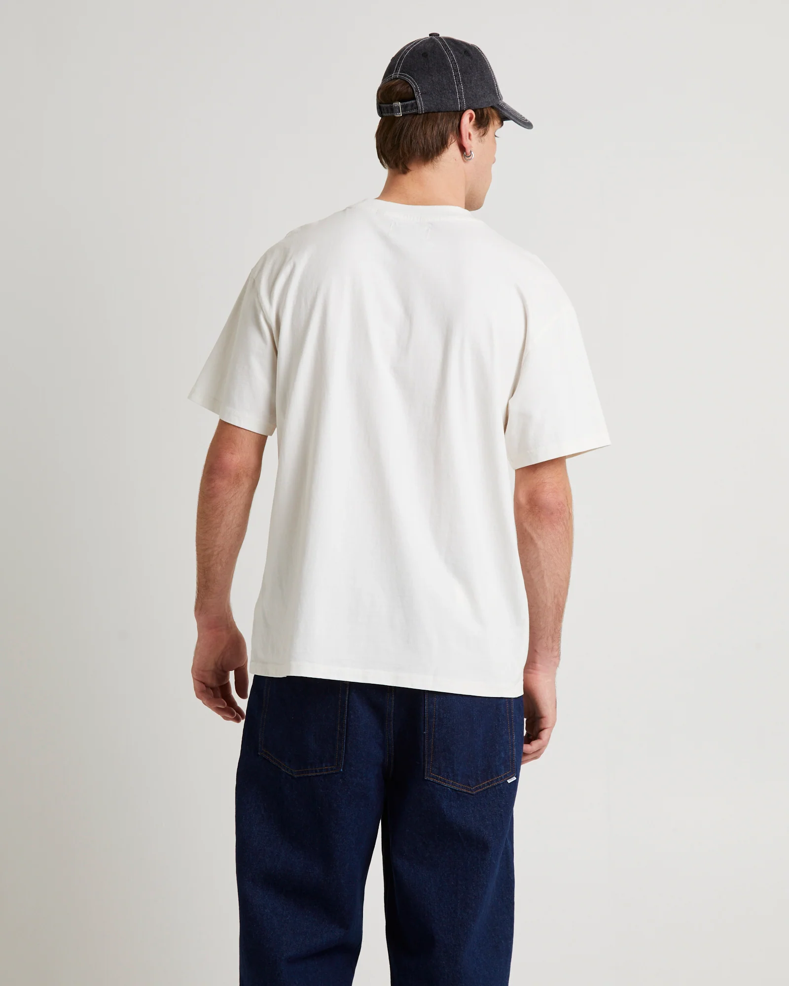 Dreamin Short Sleeve T-Shirt  Vintage White - Image 2