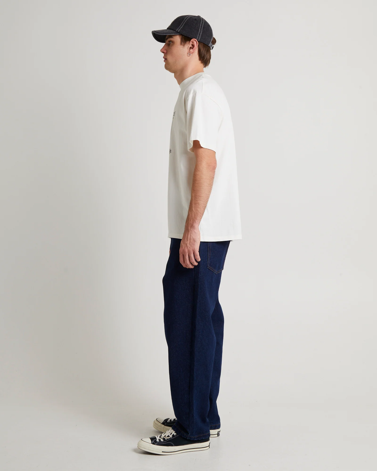 Dreamin Short Sleeve T-Shirt  Vintage White - Image 4