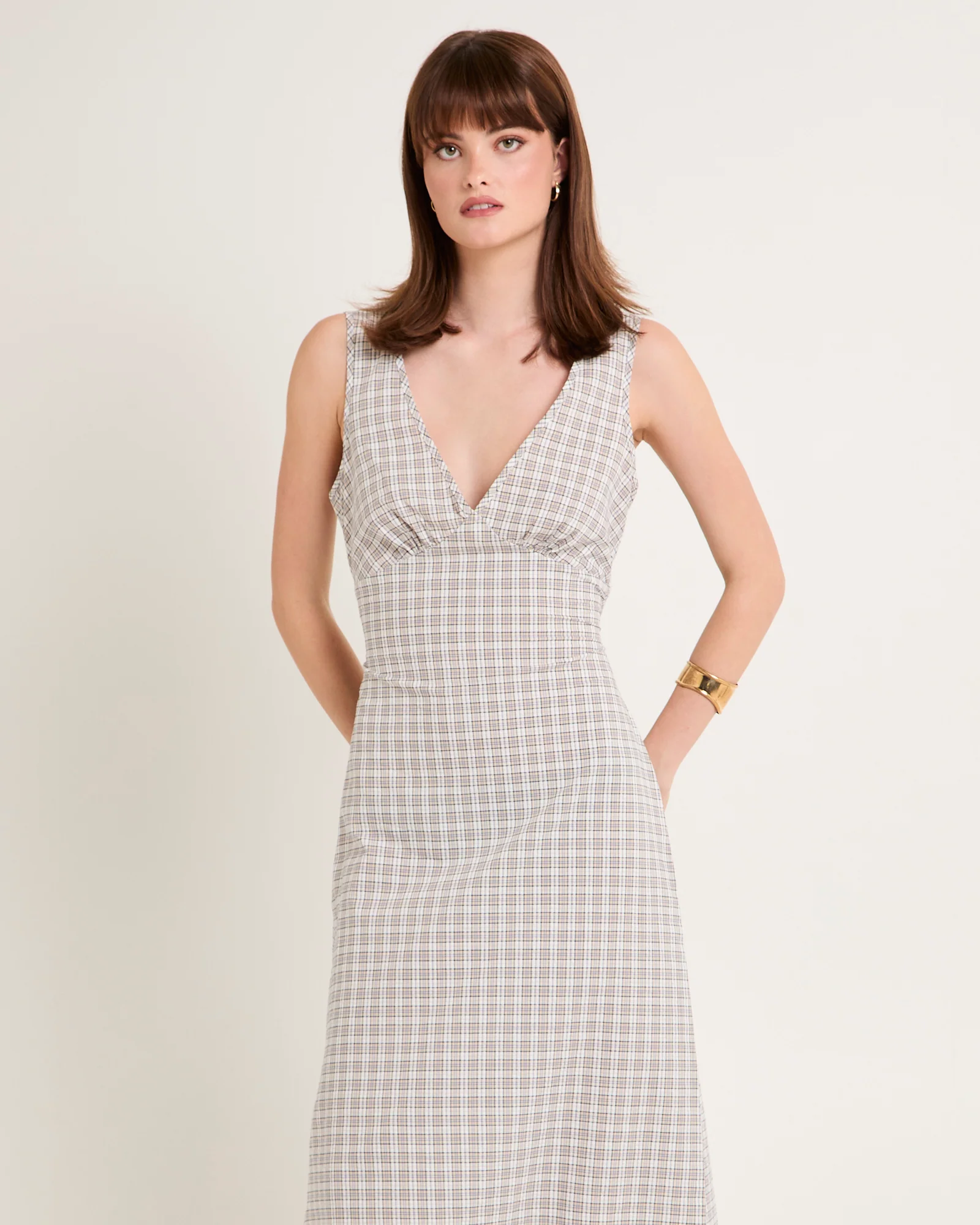 Drew Seersucker Maxi Dress - Image 4