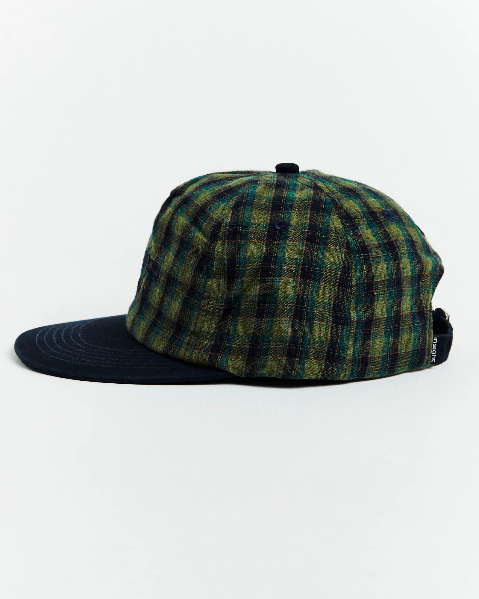 Dudley Check Cap Green - Image 3