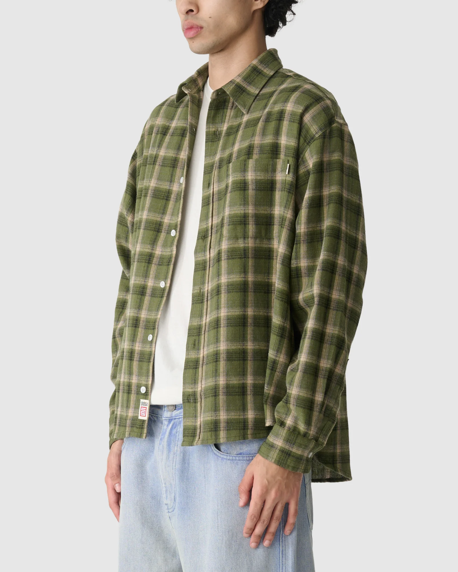 Duty Plaid Long Sleeve Shirt - Image 3