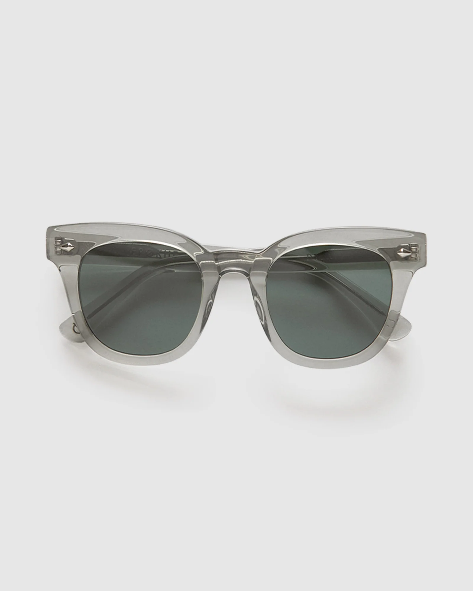 Dylan Smoke Sunglasses Polished Crystal Clear - Image 2