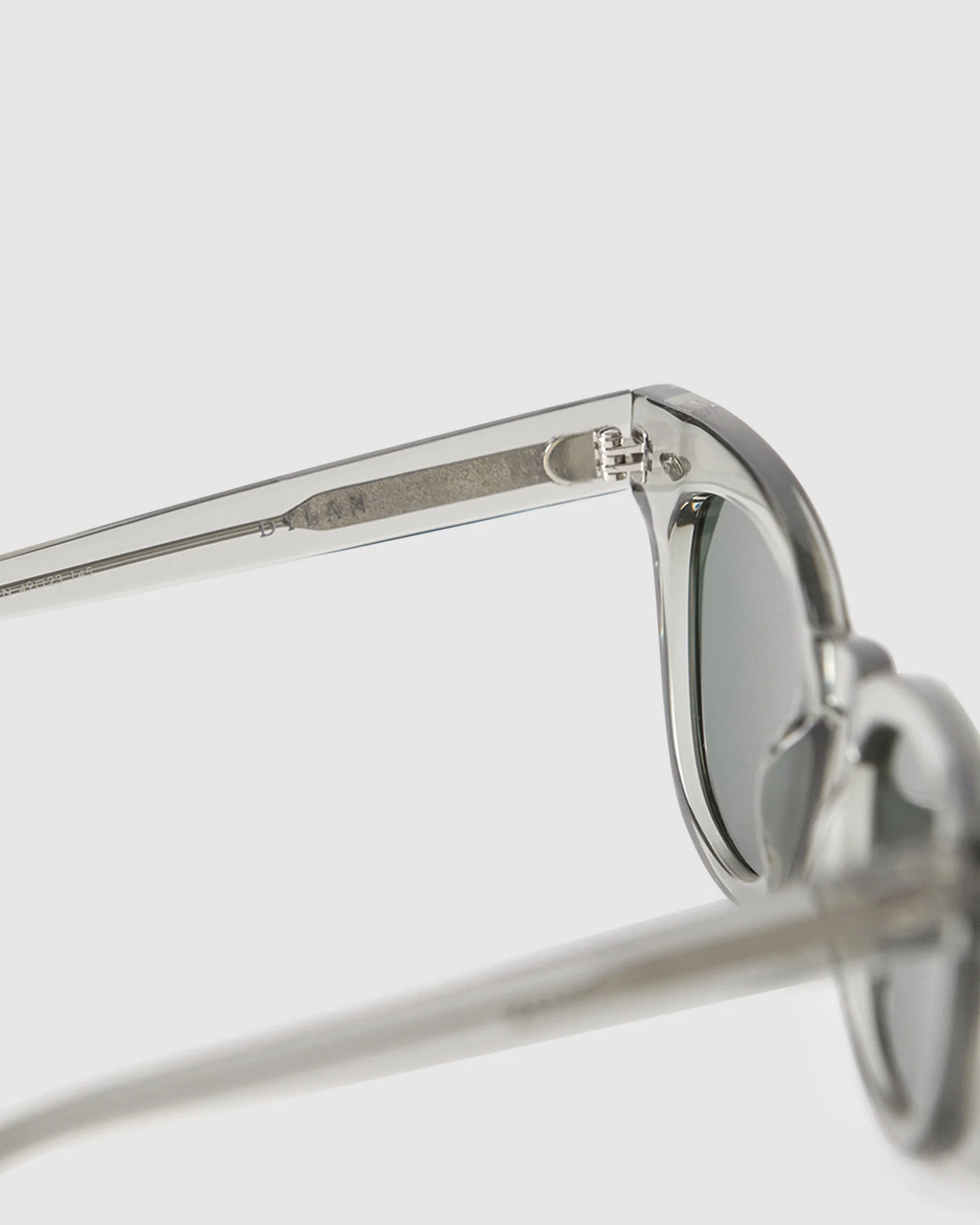 Dylan Smoke Sunglasses Polished Crystal Clear - Image 3