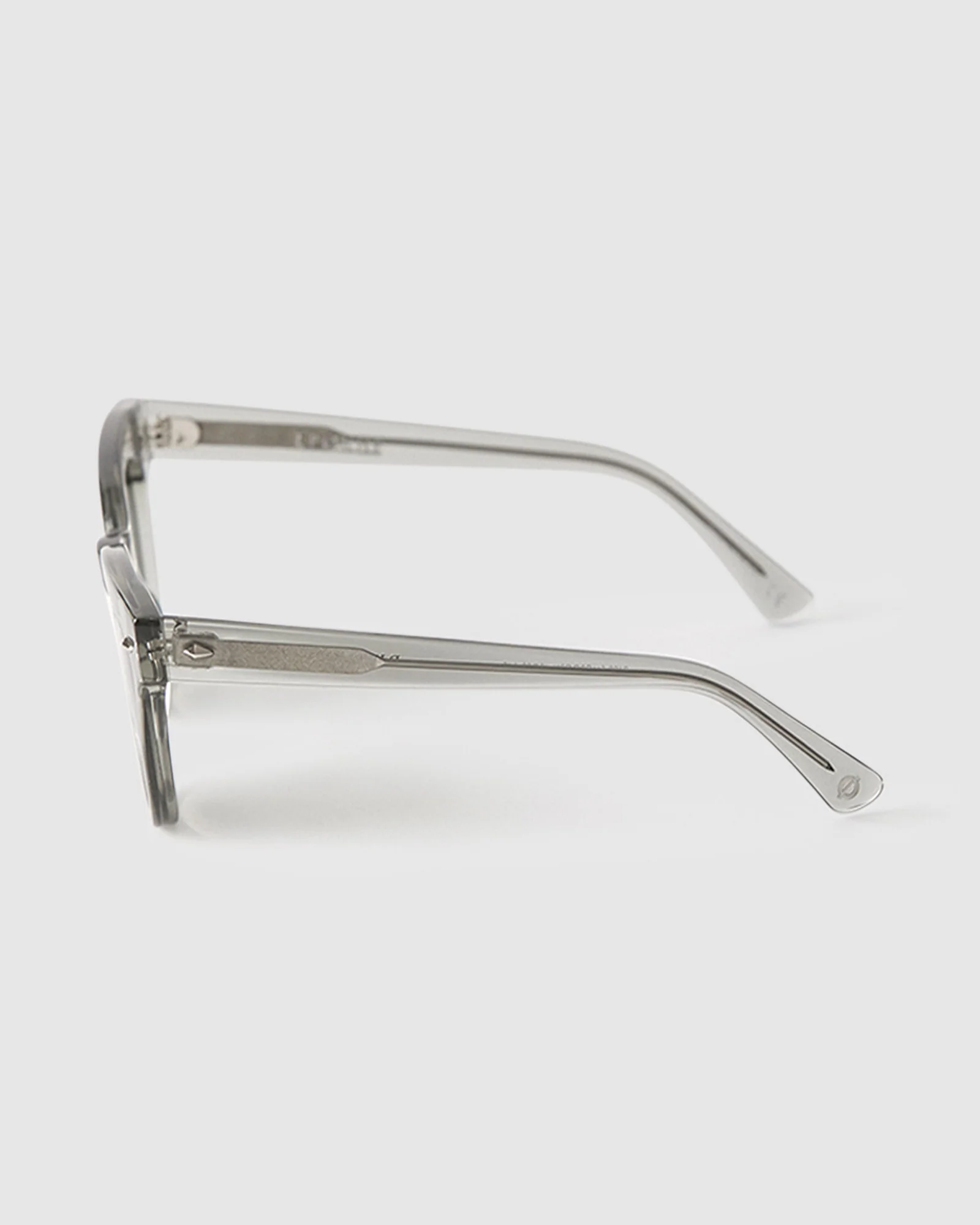 Dylan Smoke Sunglasses Polished Crystal Clear - Image 4