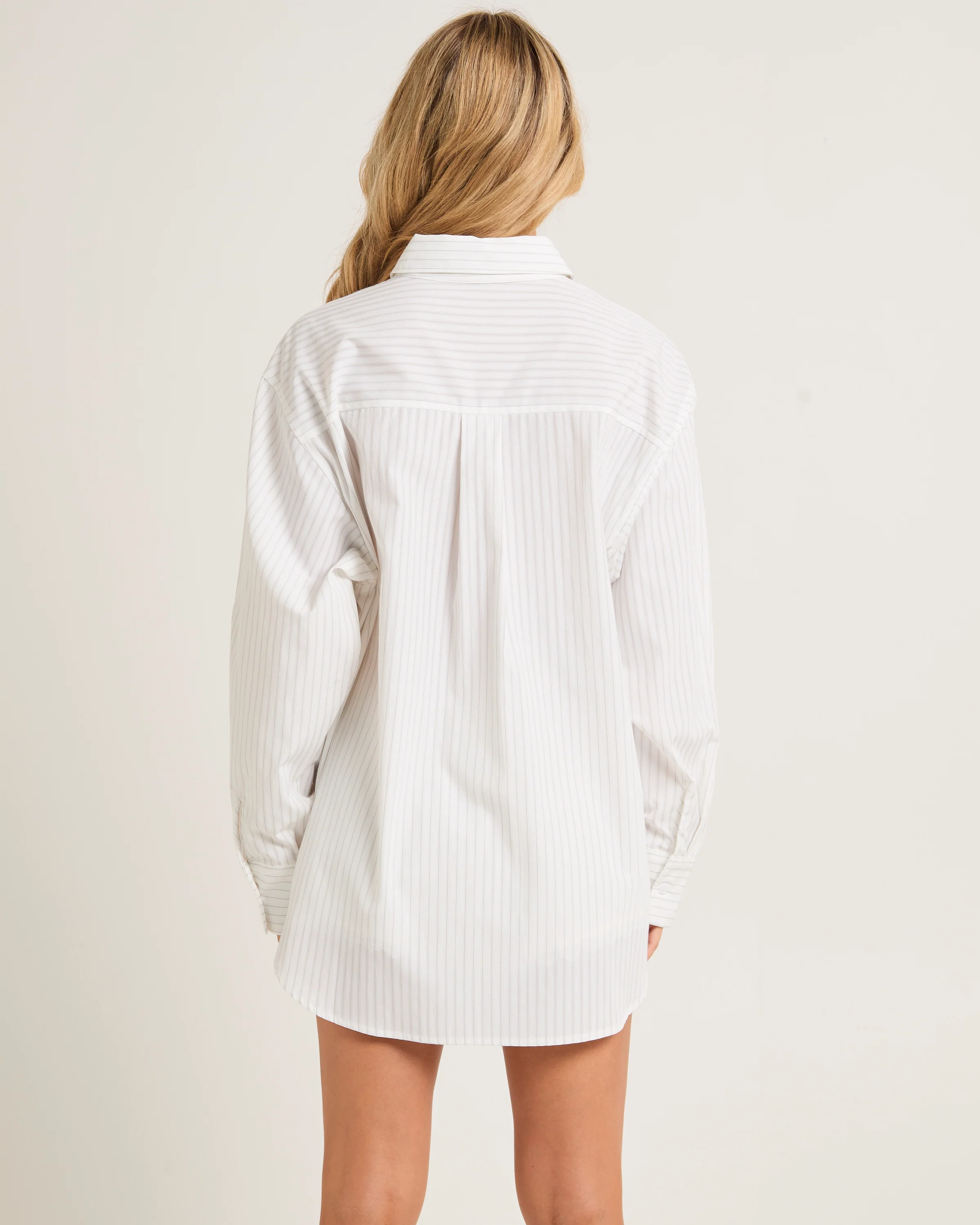 Dylan Stripe Poplin Shirt - Image 2