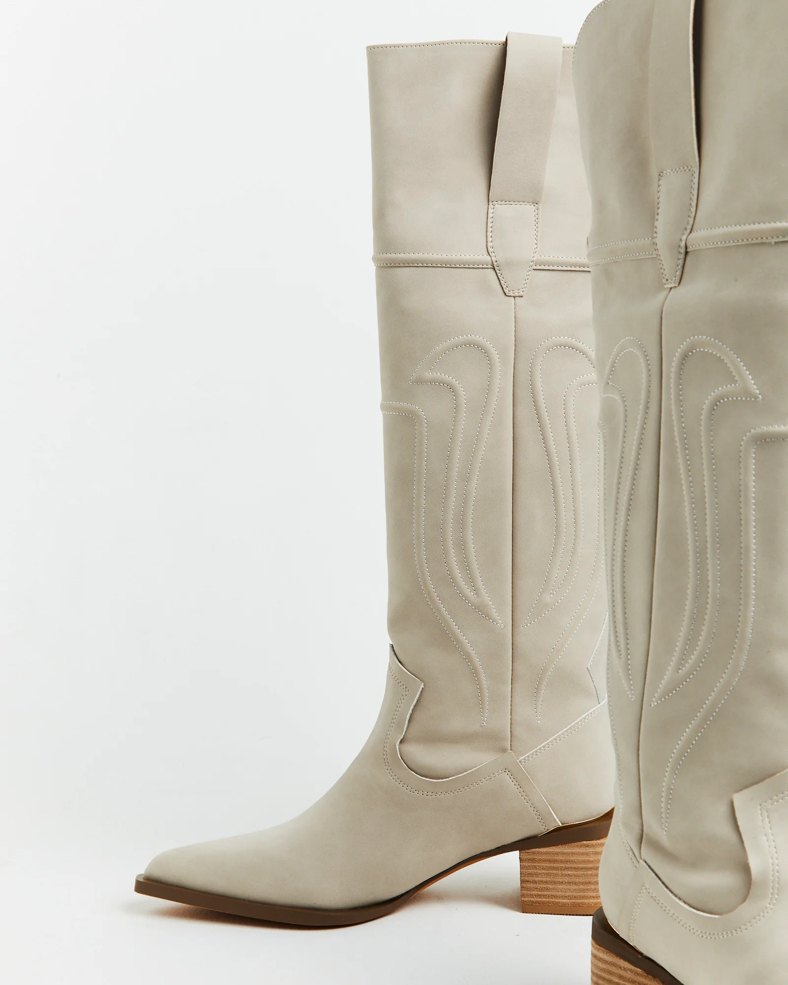 Dynasty Cowboy Boot in Nubuk - Image 4