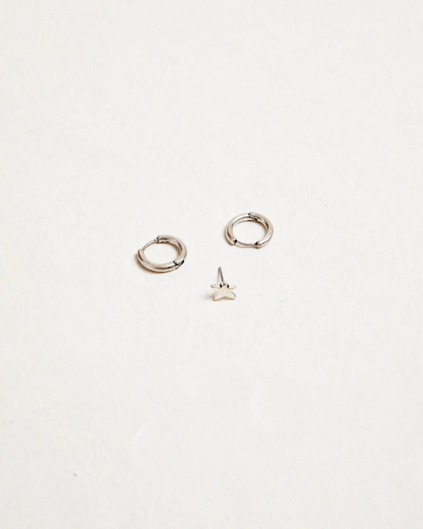 Earring 3 Pack in Silver - Image 3