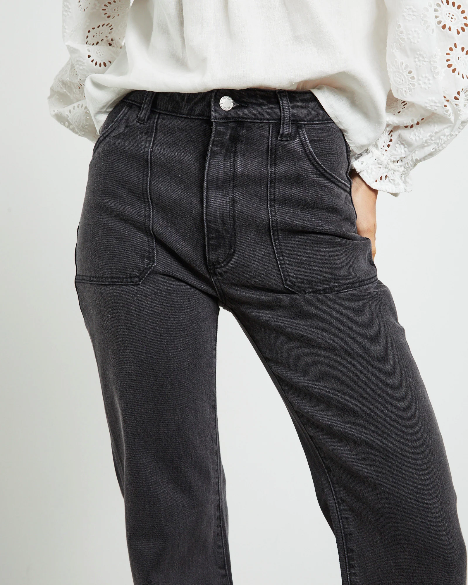 Eastcoast Flare Jeans Brad Black - Image 5