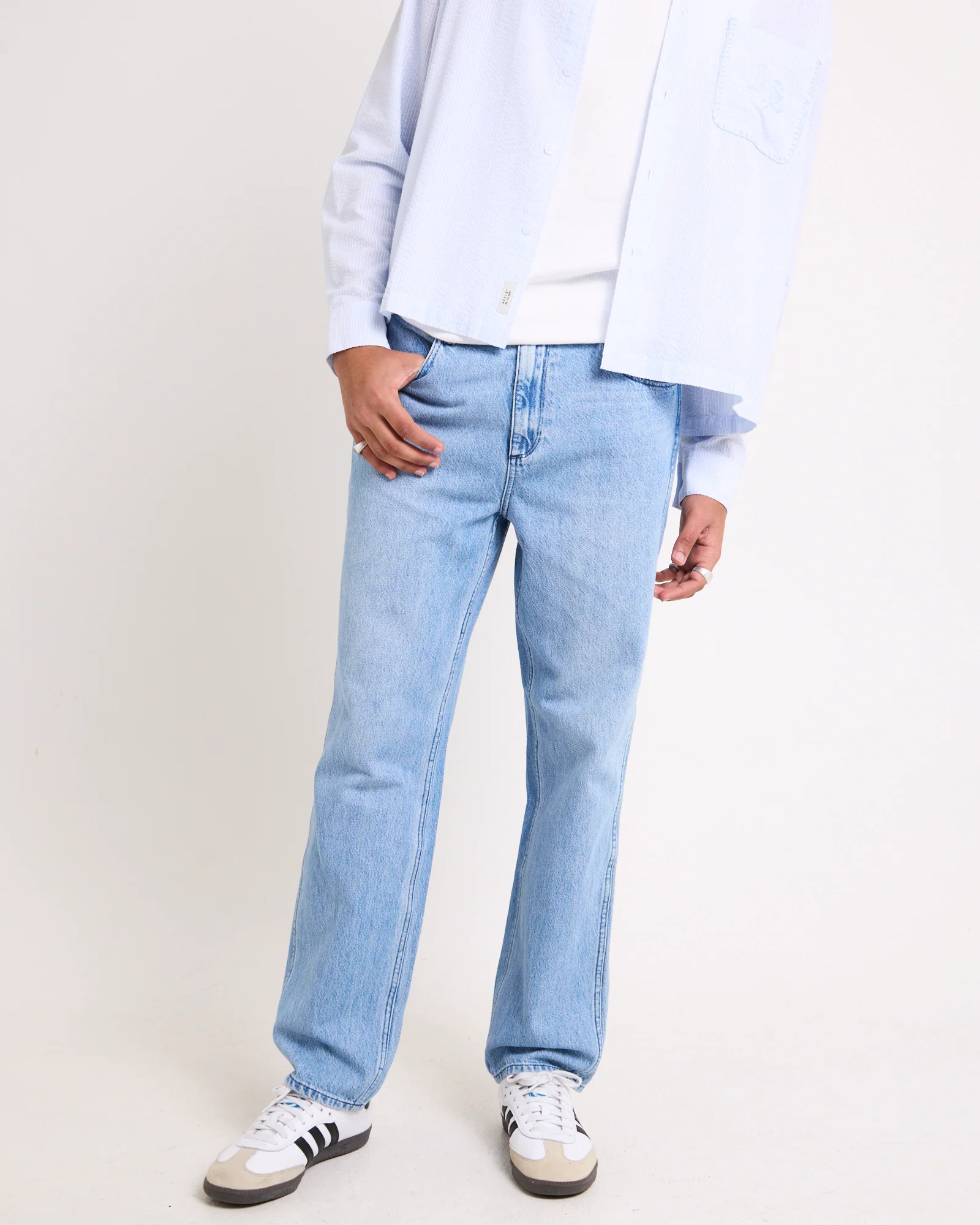 Eazy Straight Denim Jeans - Image 2