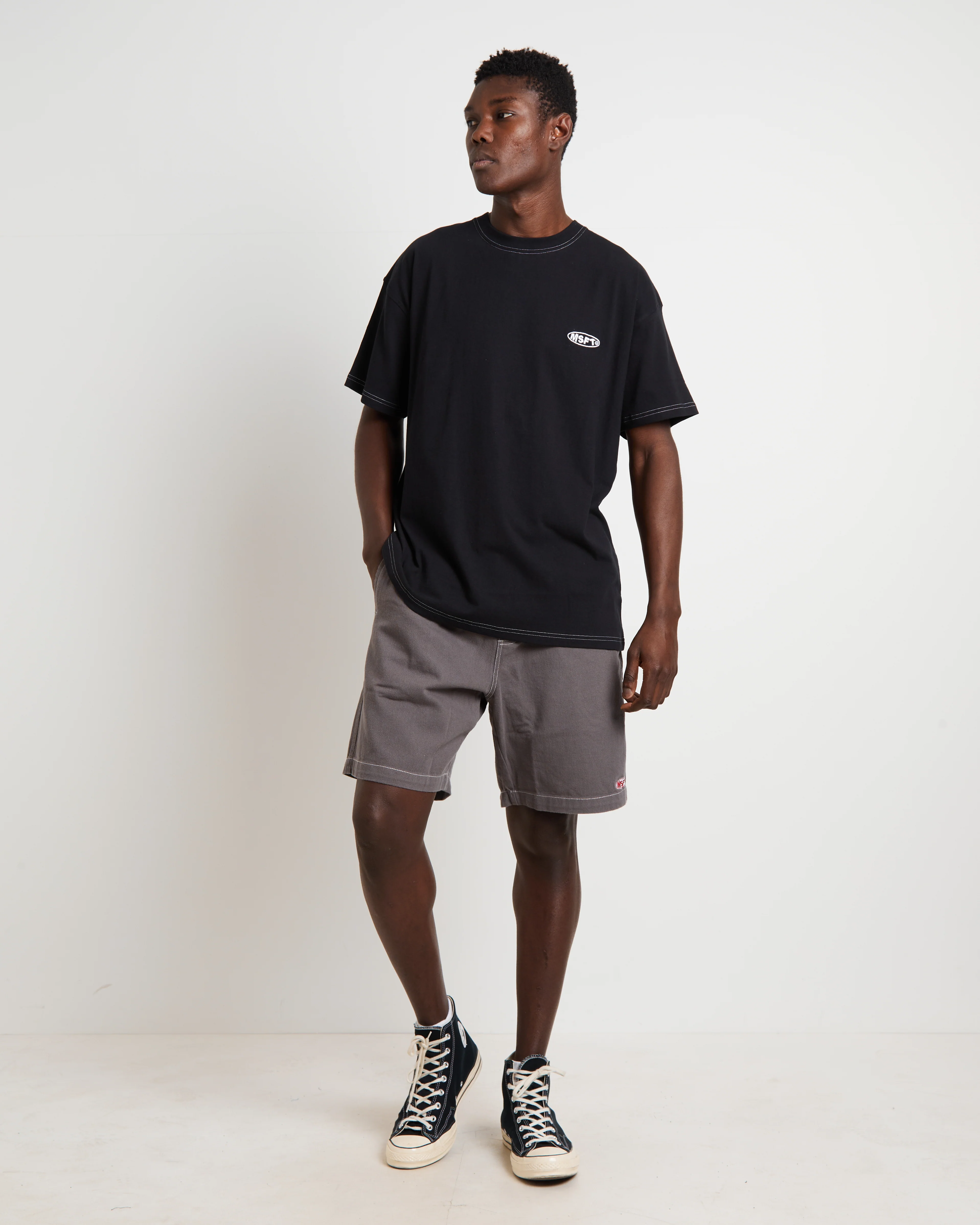 Edge Of Care 20" Shorts in Ridge Grey - Image 3