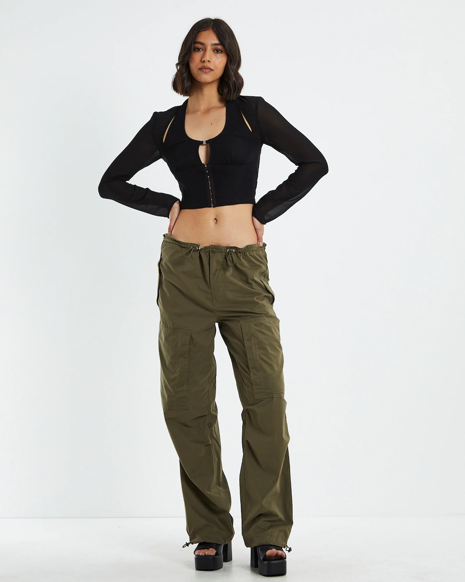 Effie Cargo Parachute Pants - Image 3