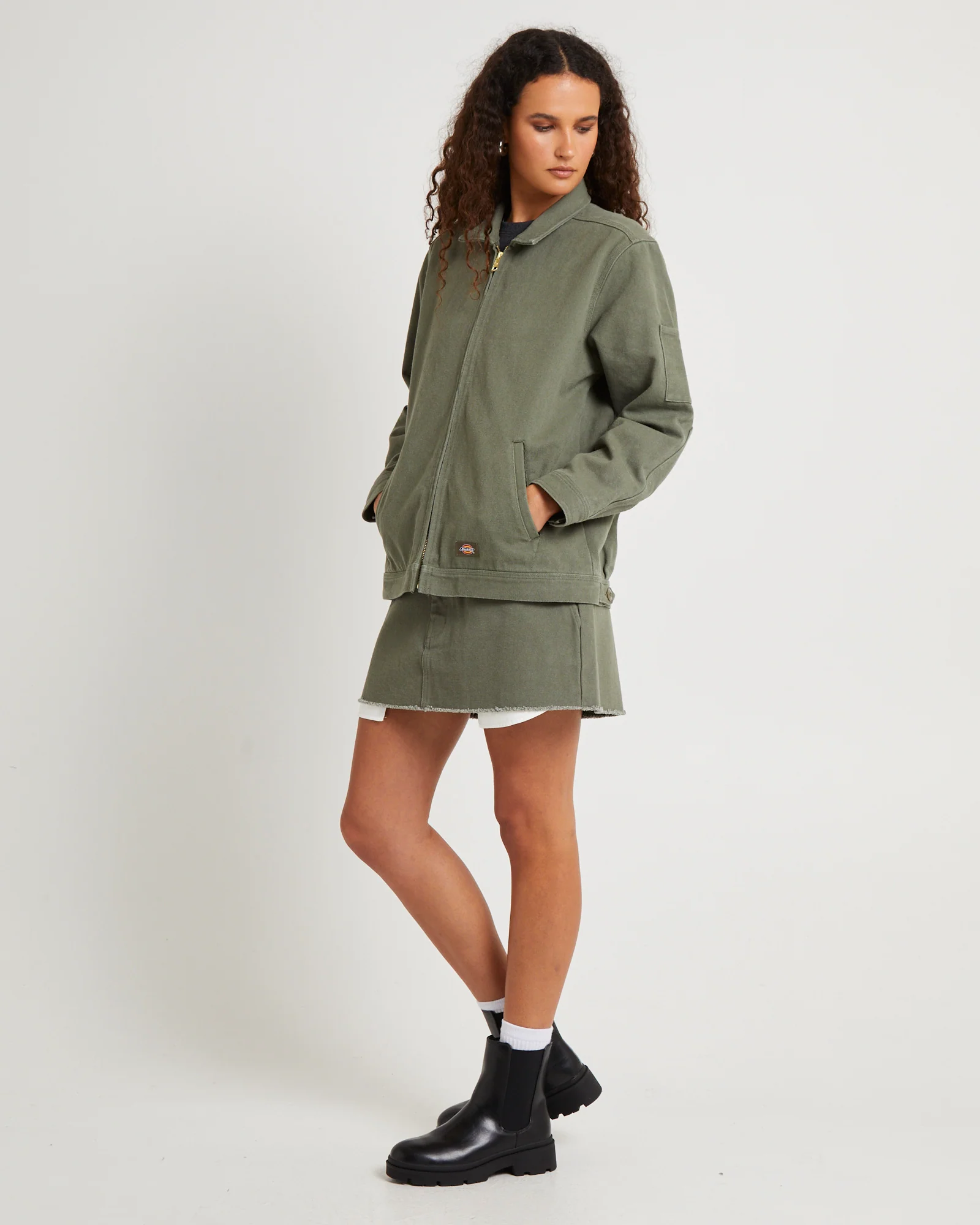 Eisenhower Lined Washed Canvas Jacket - Image 4