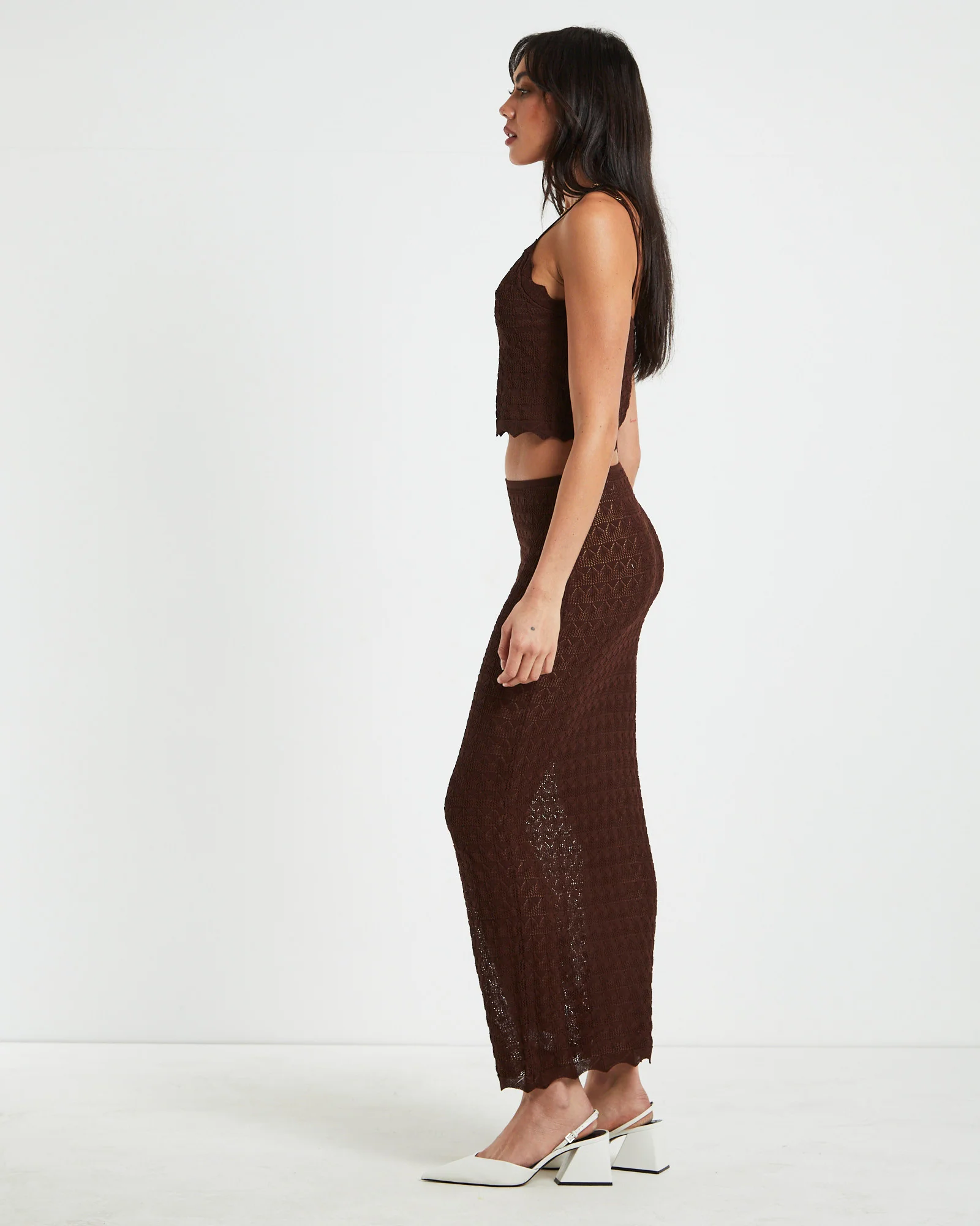 Eleanora Lace Knit Cami - Image 4