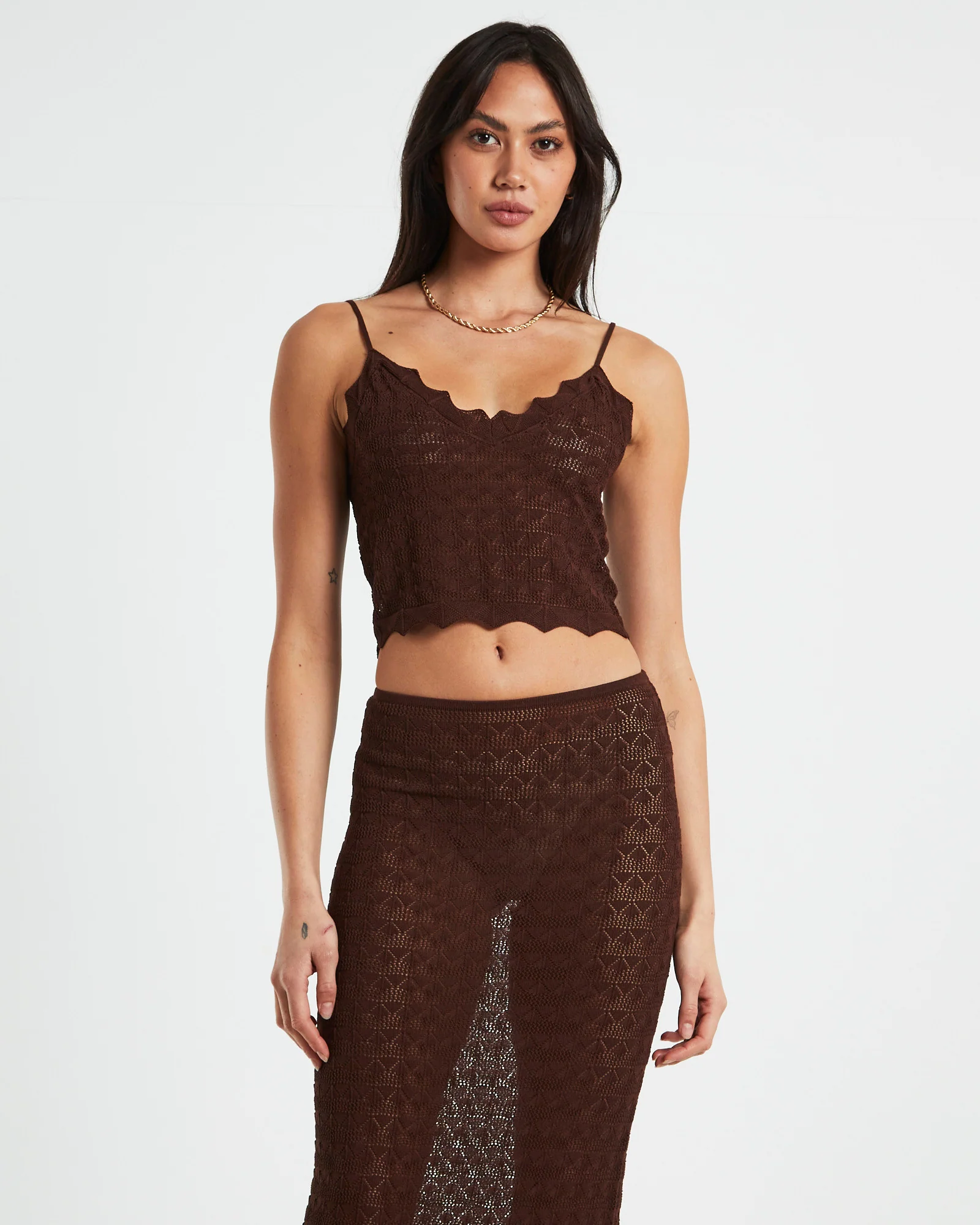 Eleanora Lace Knit Cami - Image 5