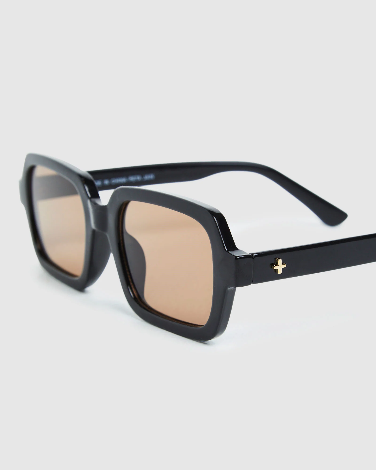 Elise Sunglasses Black/Brown - Image 5