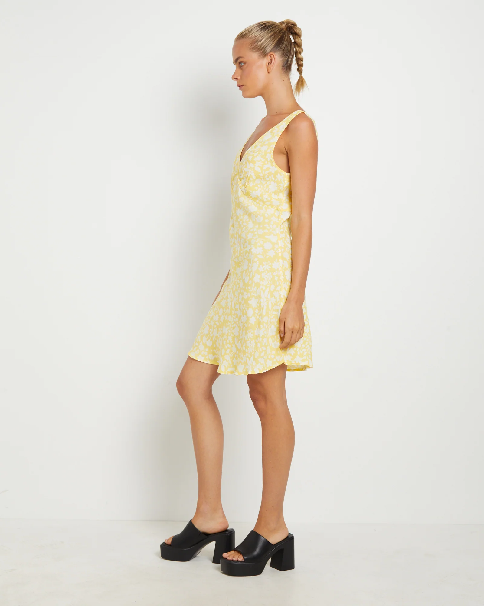 Eliza Mini Dress in Valerie Floral - Image 4