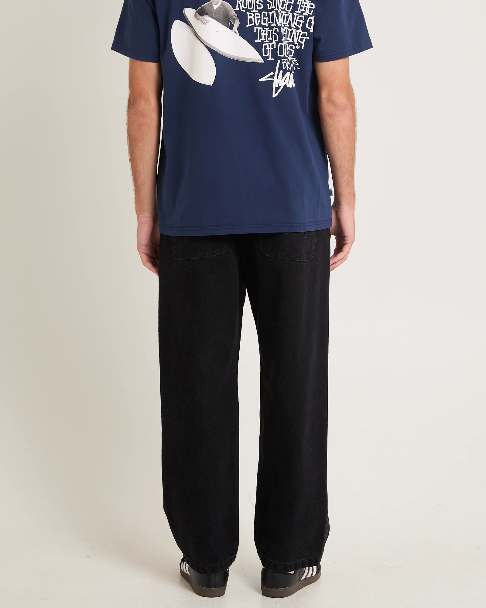 Emb Denim Standard Jeans - Image 2