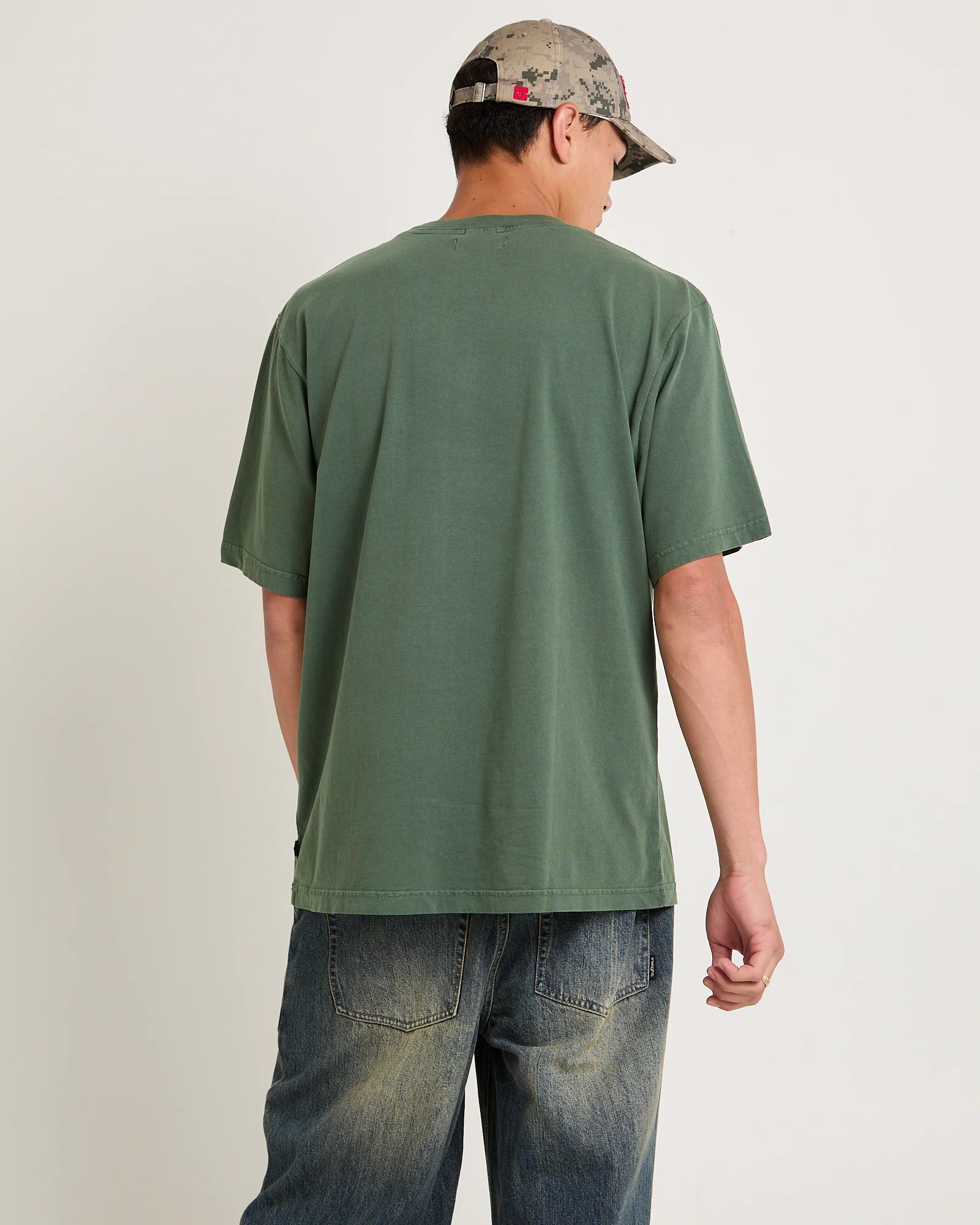 Embroider Pocket T-Shirt - Image 2