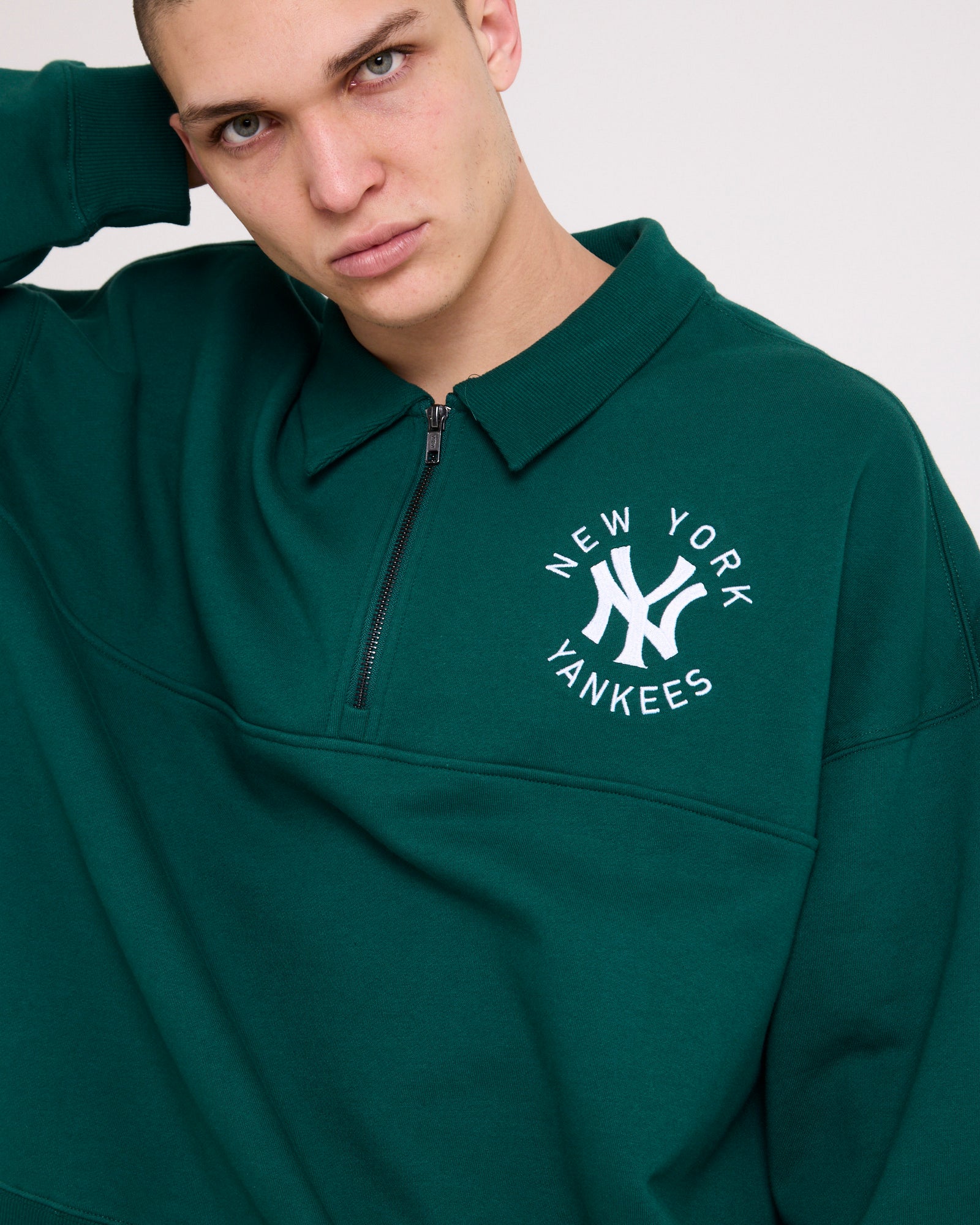 Yankees Half Zip Collared - Image 5