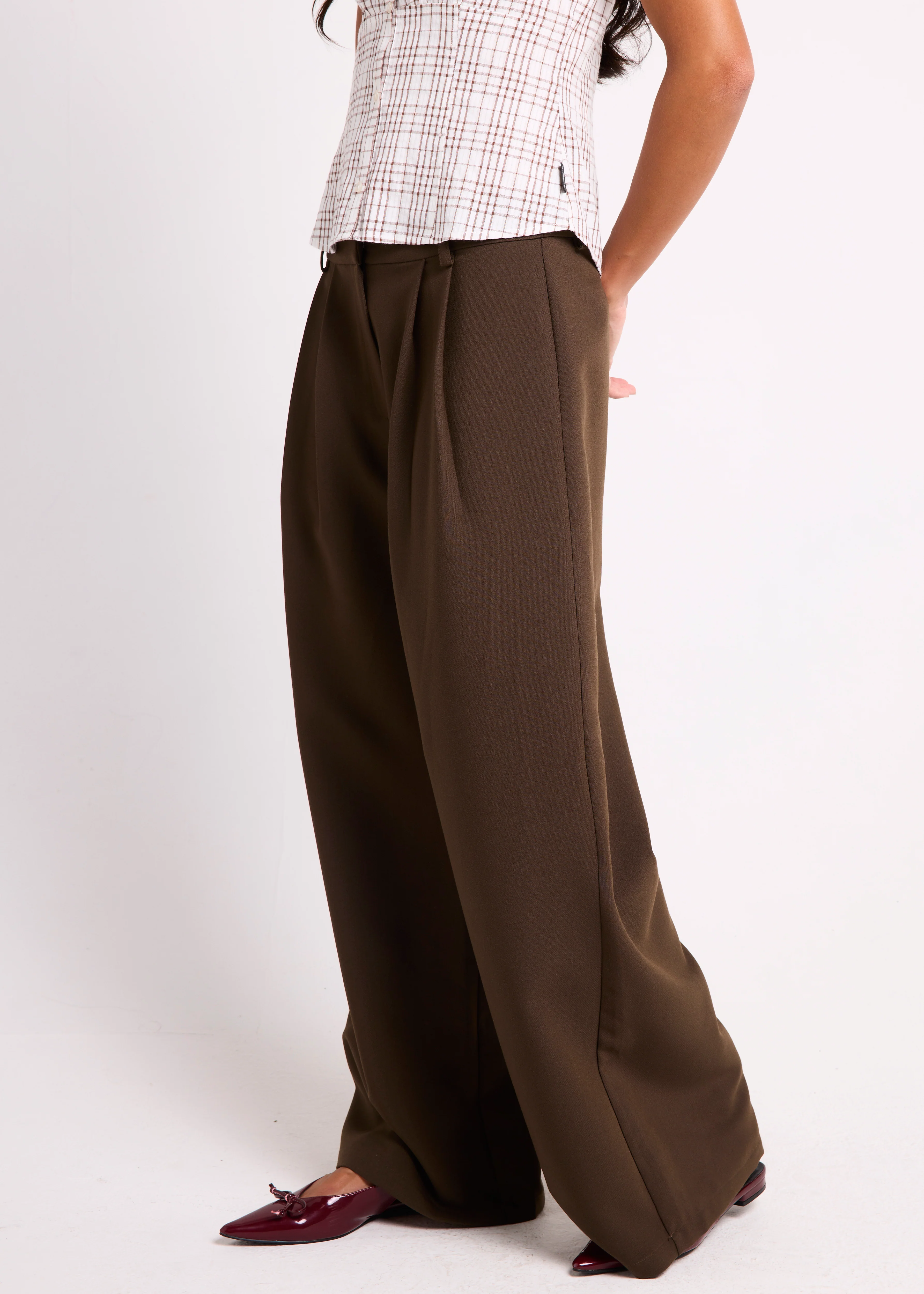 Emory Low Rise Tailored Pants - Image 3