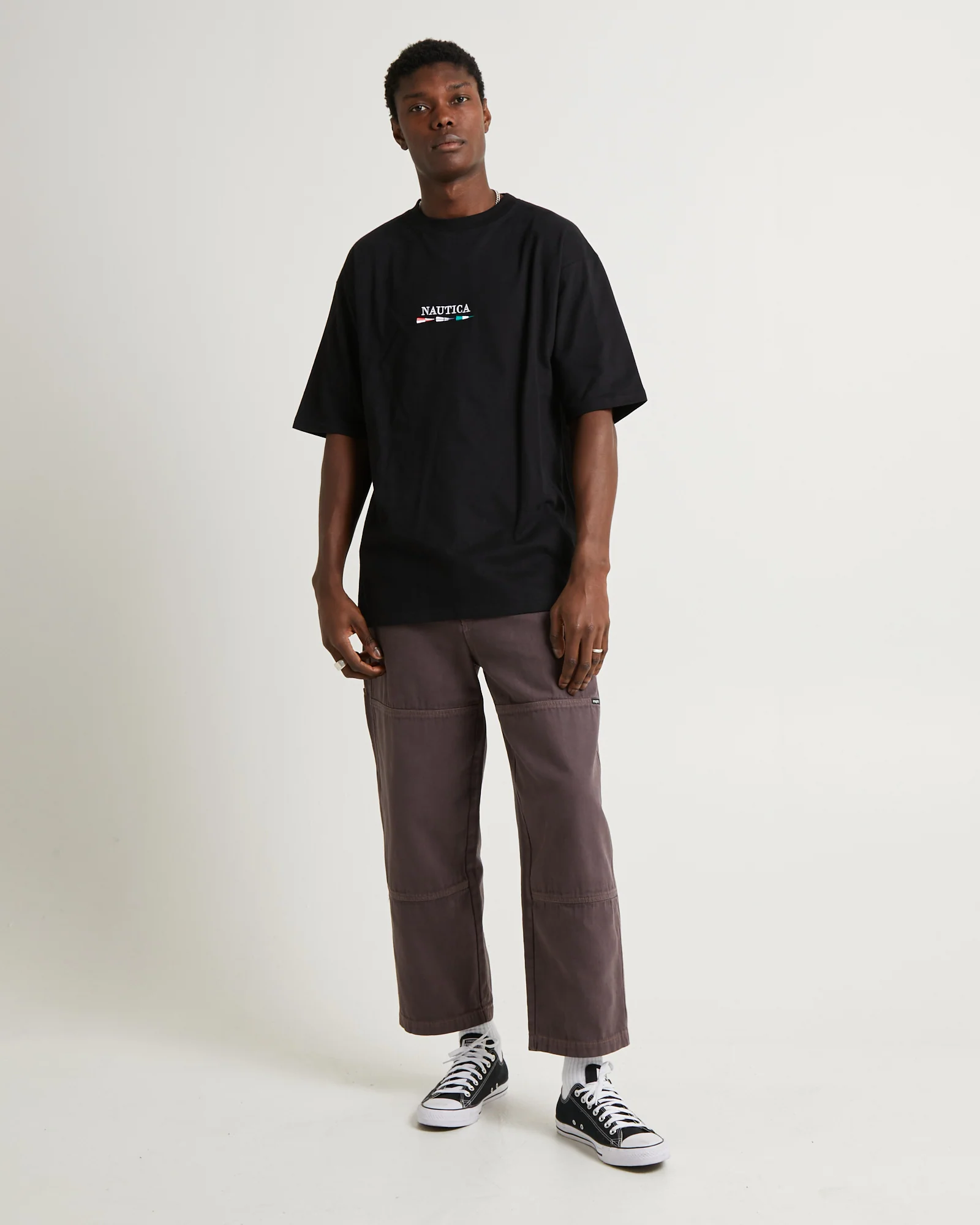 Emporium Short Sleeve T-Shirt Black - Image 3