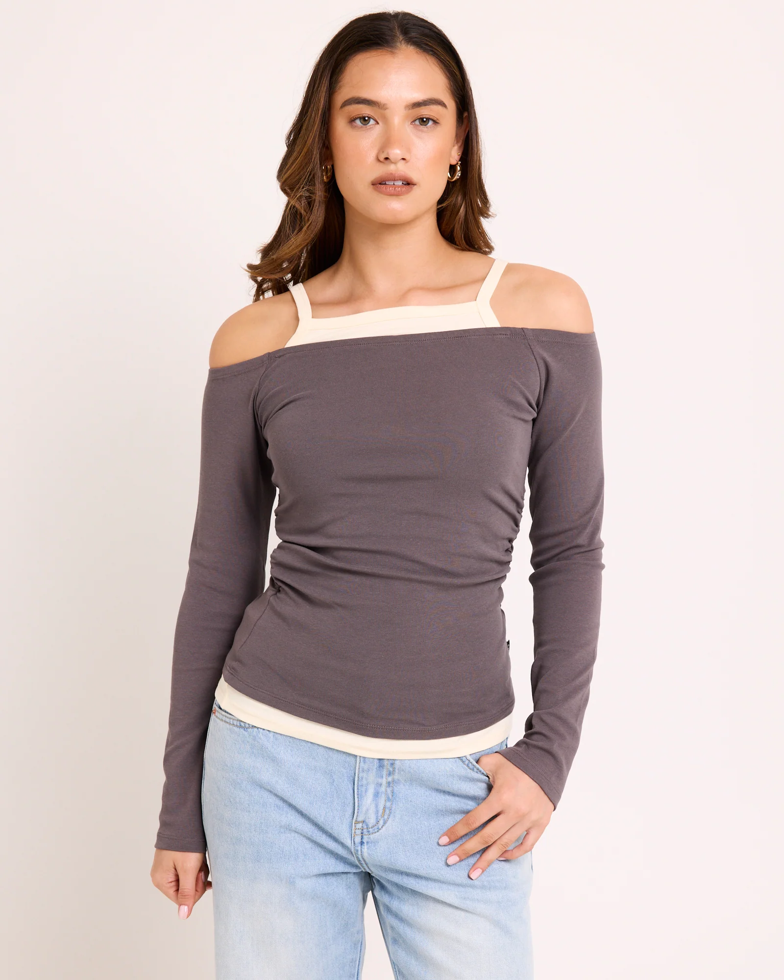Eva Layered Long Sleeve Top - Image 4
