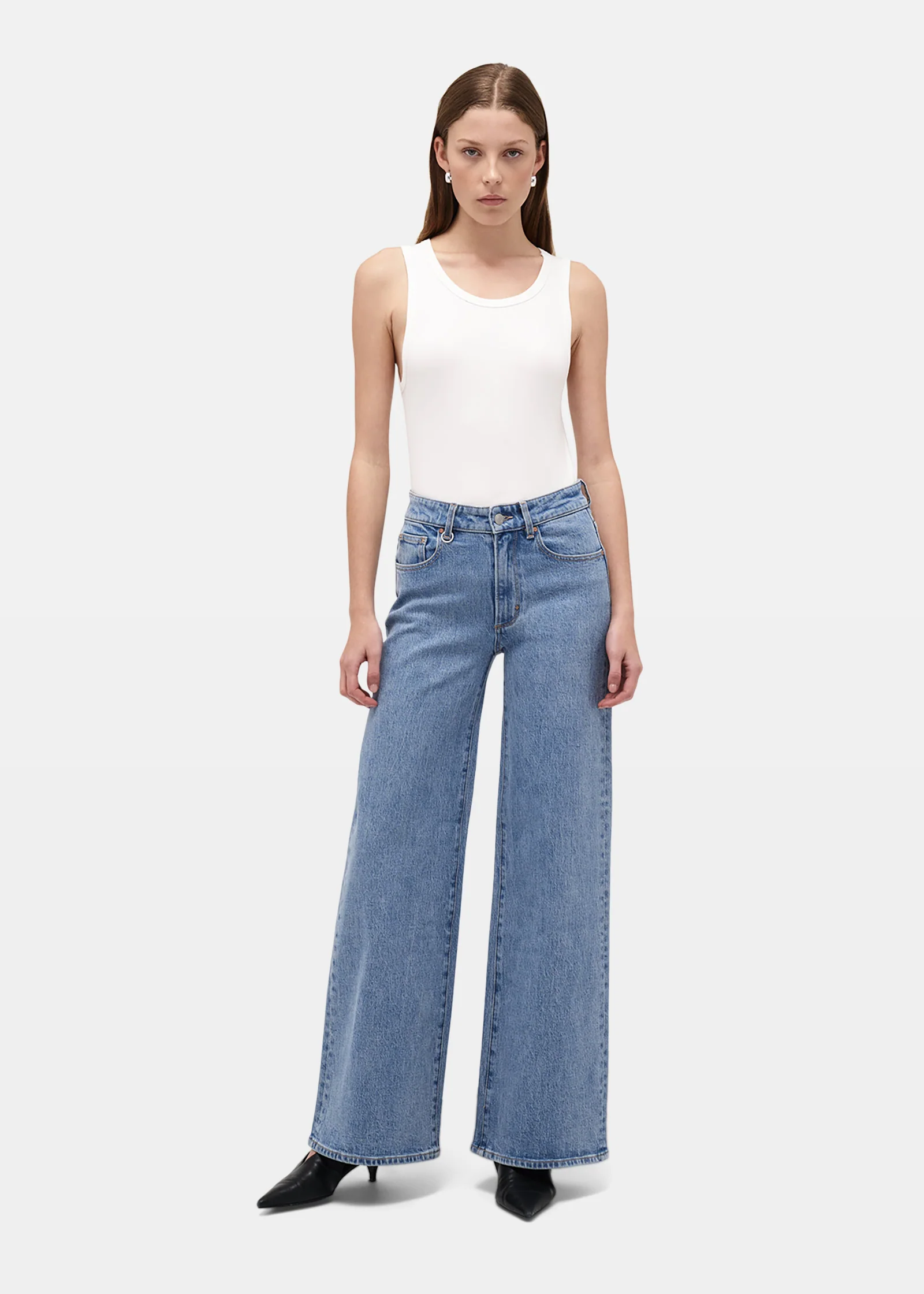Eva Wide Denim Jeans - Image 2