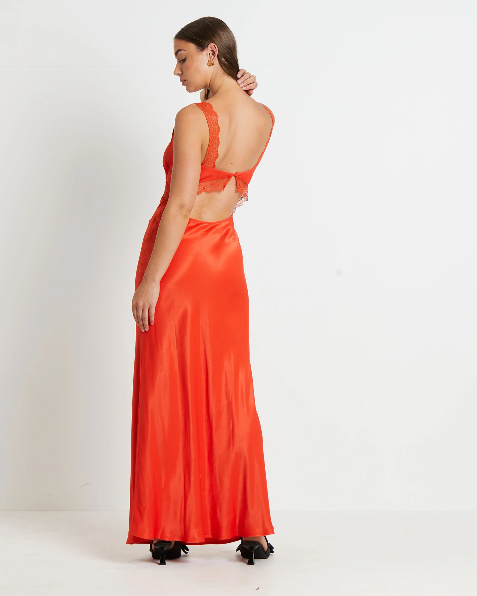 Everleigh Lace Slip Midi Dress - Image 2