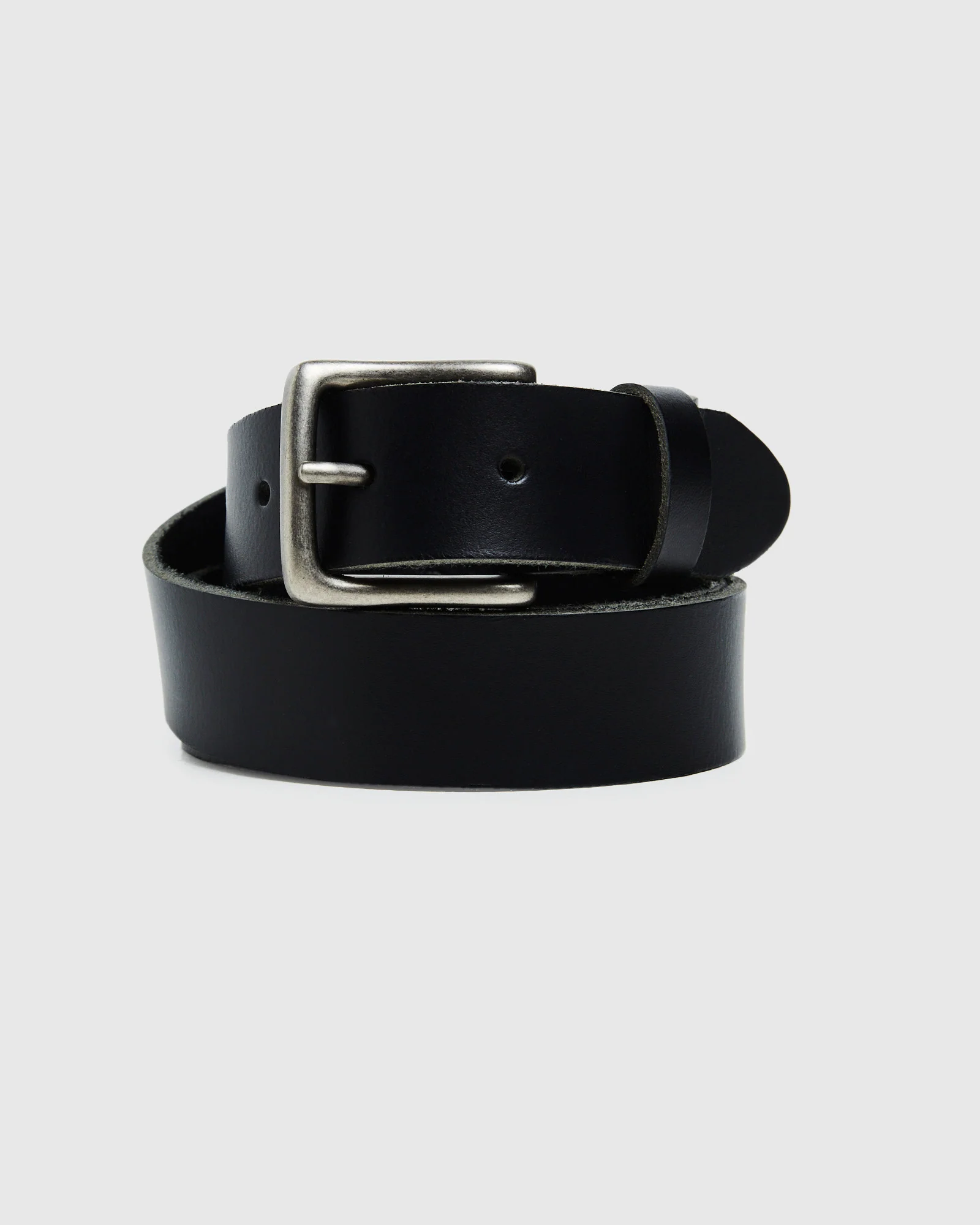 Everyday Australian Made Leather Belt Black - Image 2