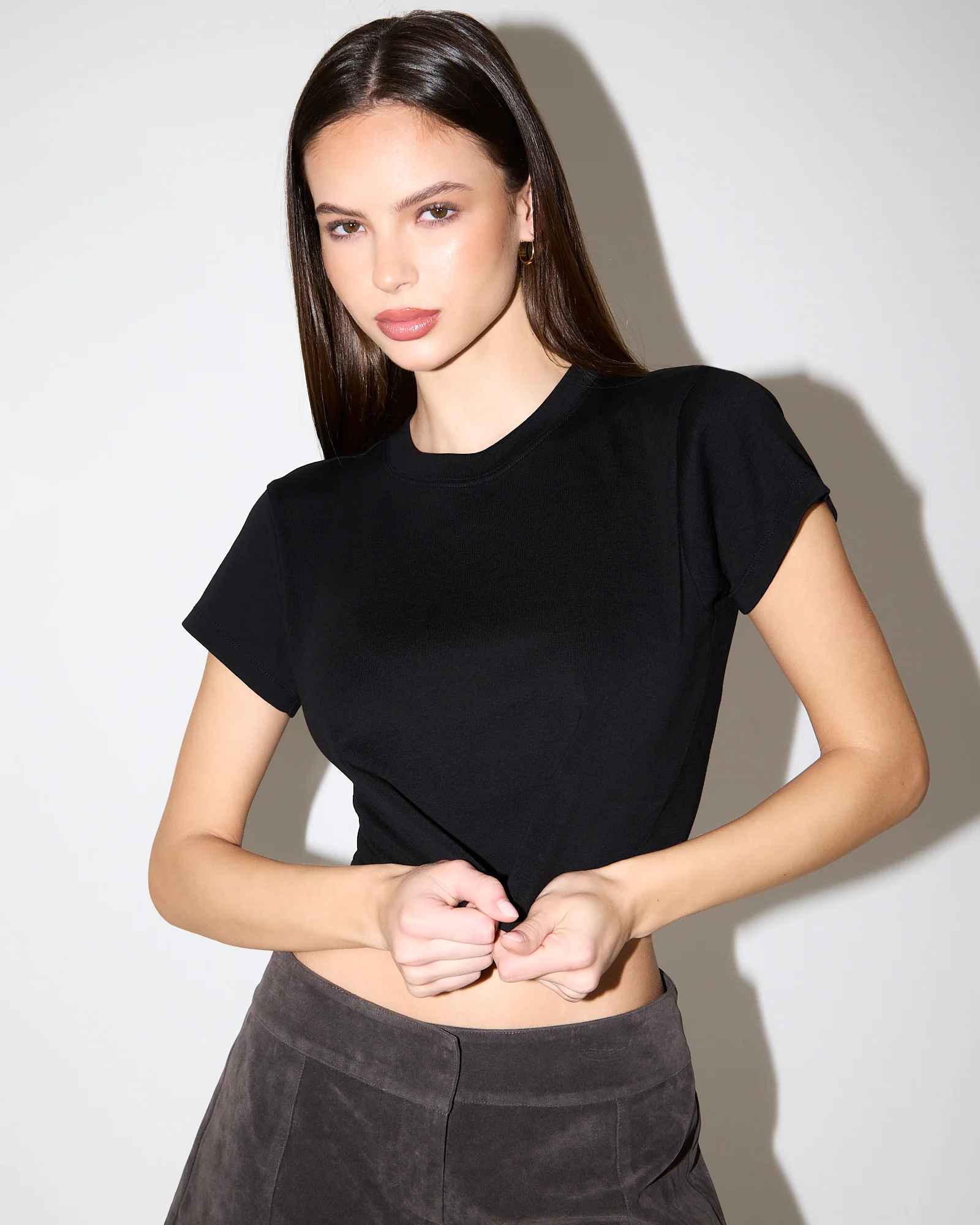 Everyday Rib Baby Tee - Image 3
