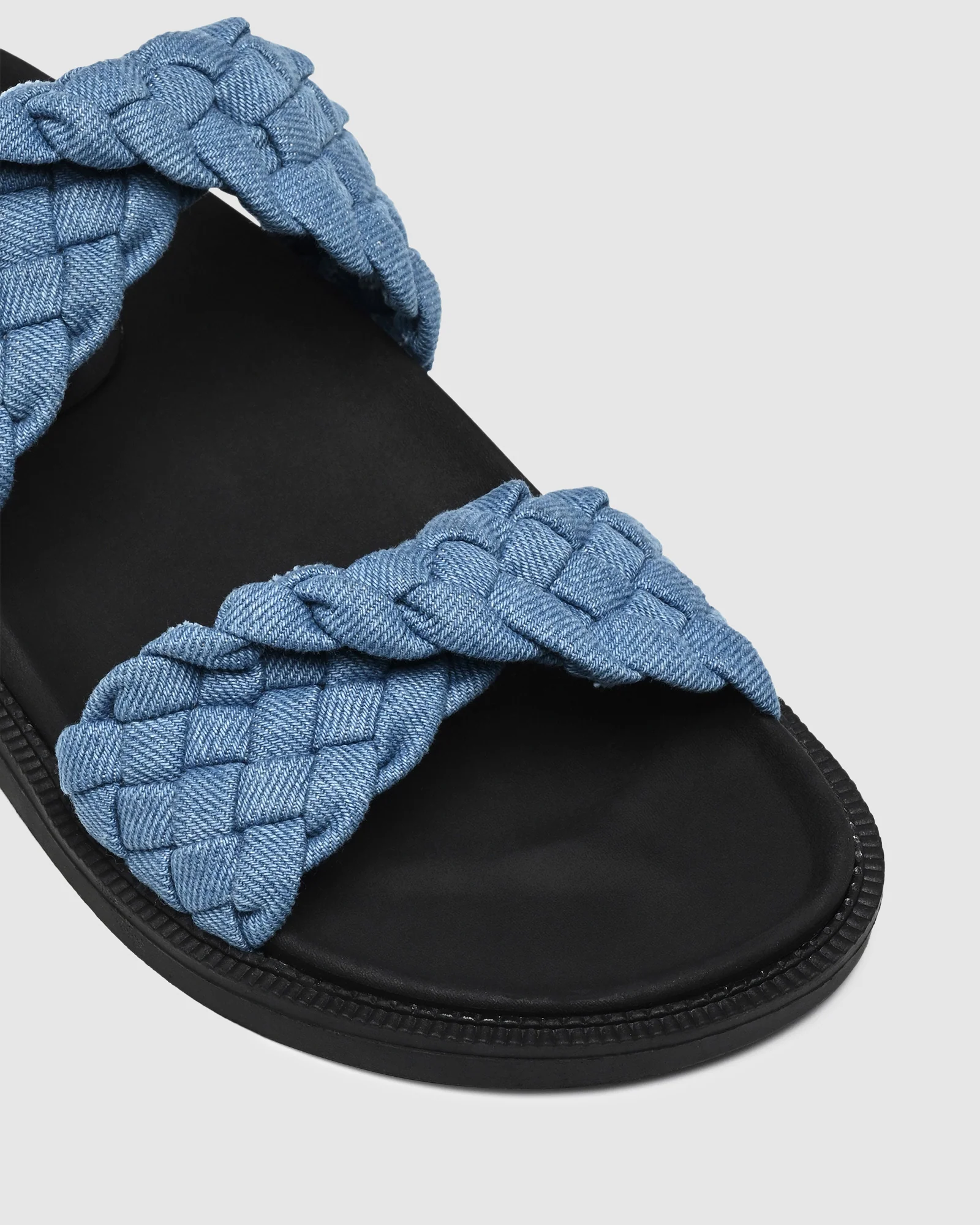 Evil Slides in Blue Denim - Image 4