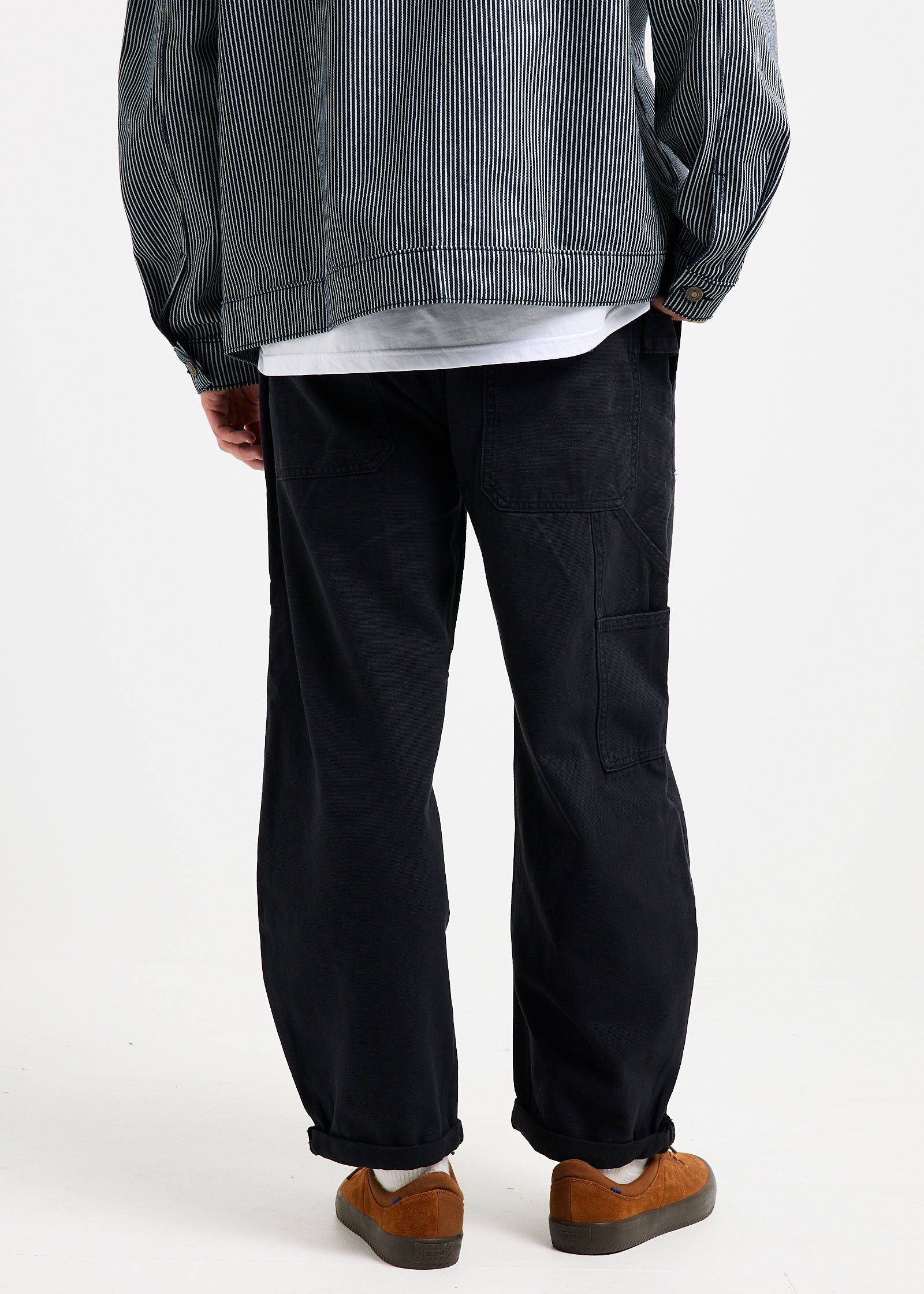 Ezy Barrel Denim Jeans Work Canvas Roll Black - Image 3