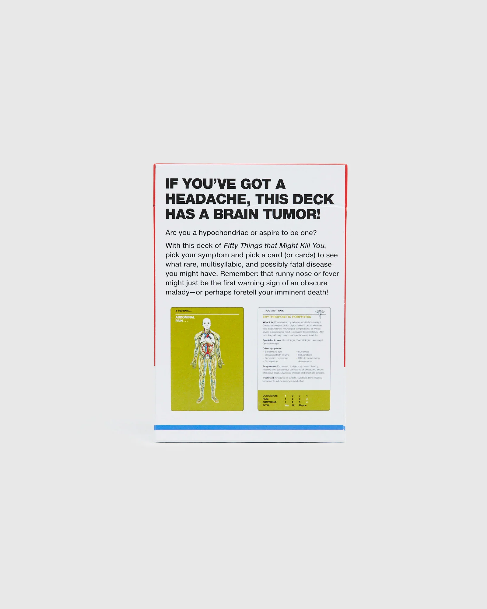 Fifty Things That Might Kill You Card Deck - Image 3