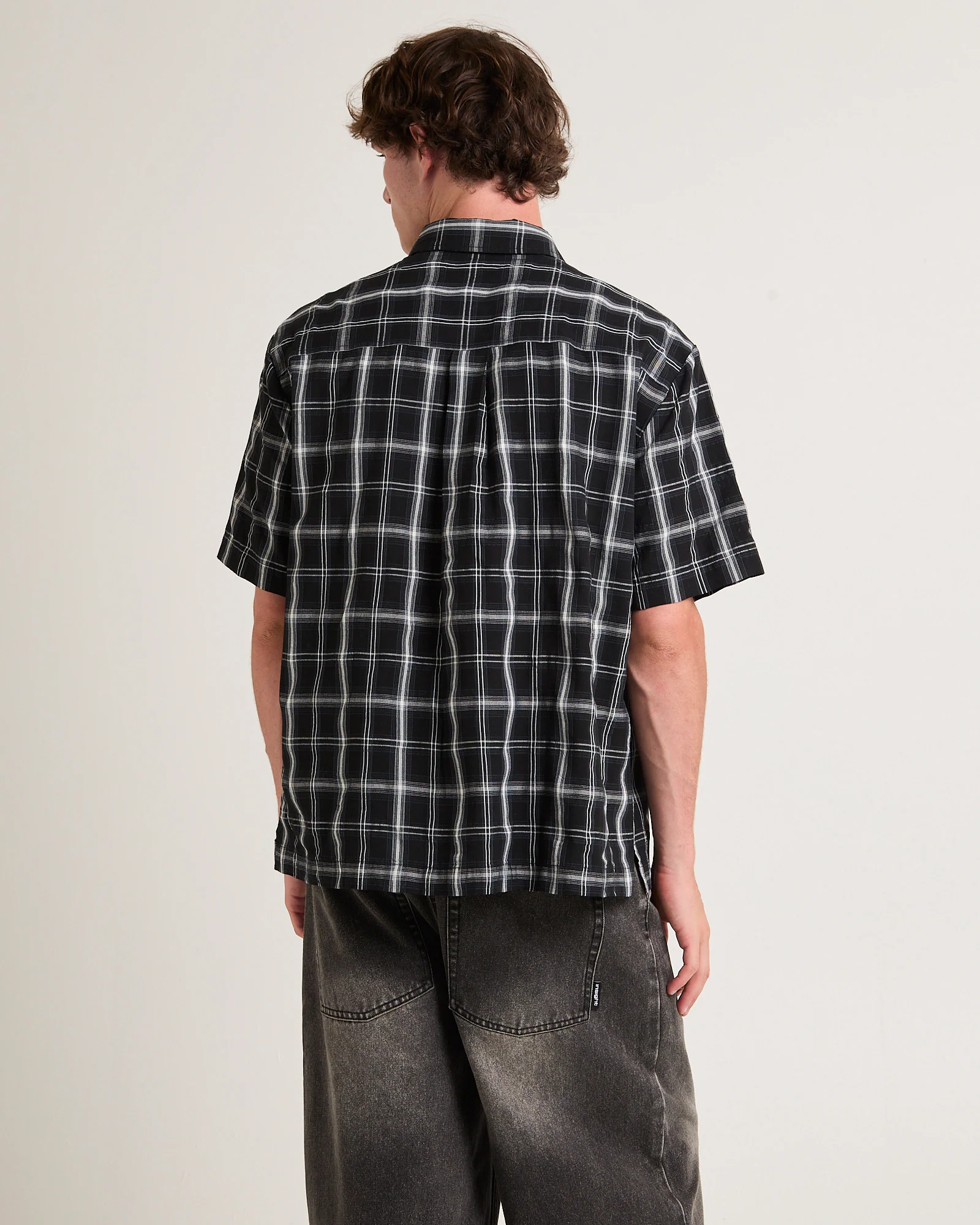 Figment Box Short Sleeve Check Shirt - Image 2