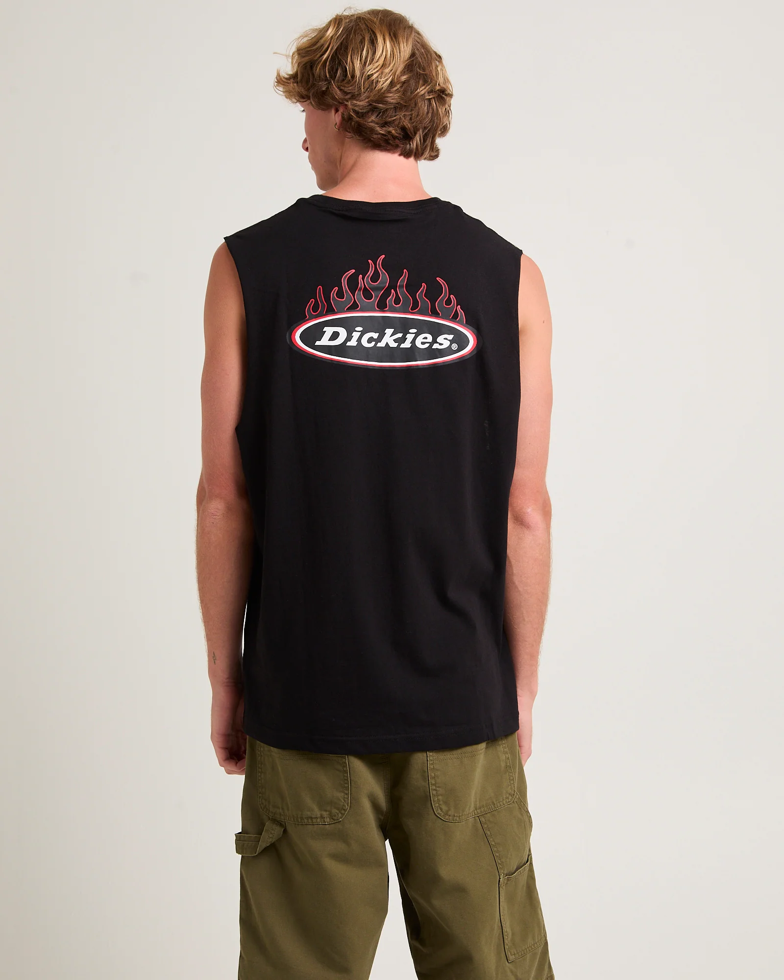 Fire Boy Muscle Tank Top - Image 2