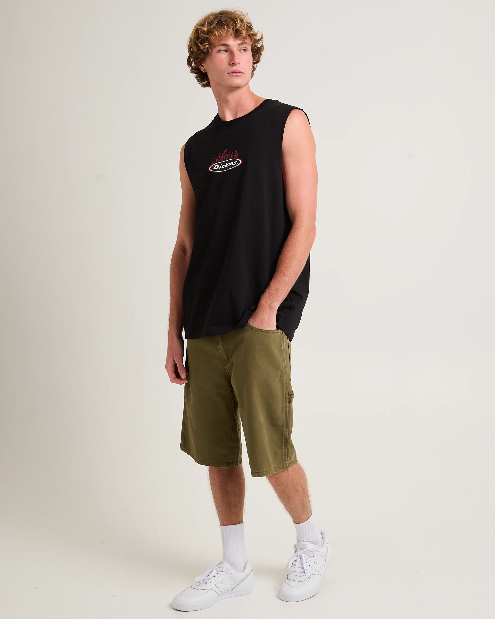 Fire Boy Muscle Tank Top - Image 4