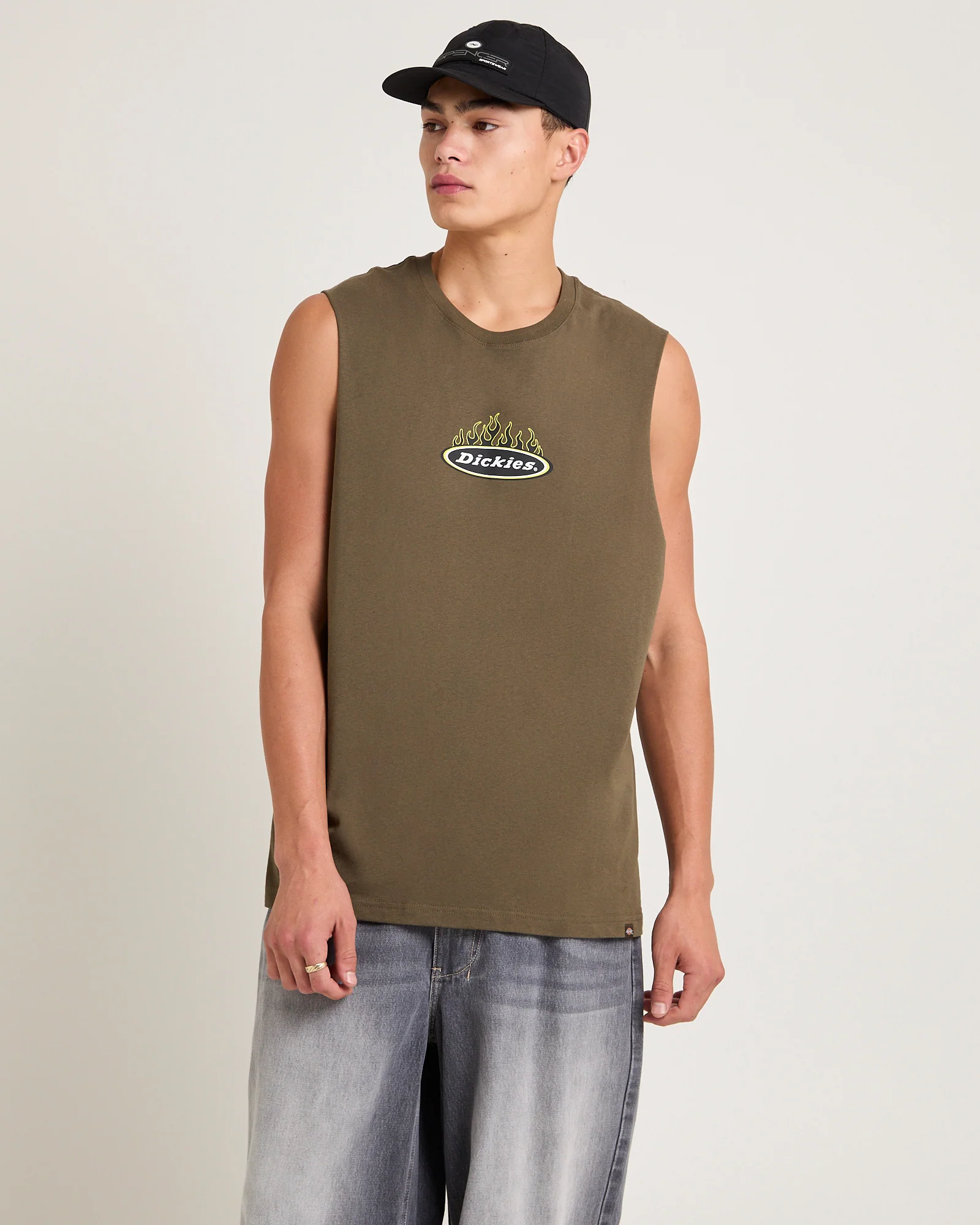 Fire Boy Muscle Tank Top - Image 2