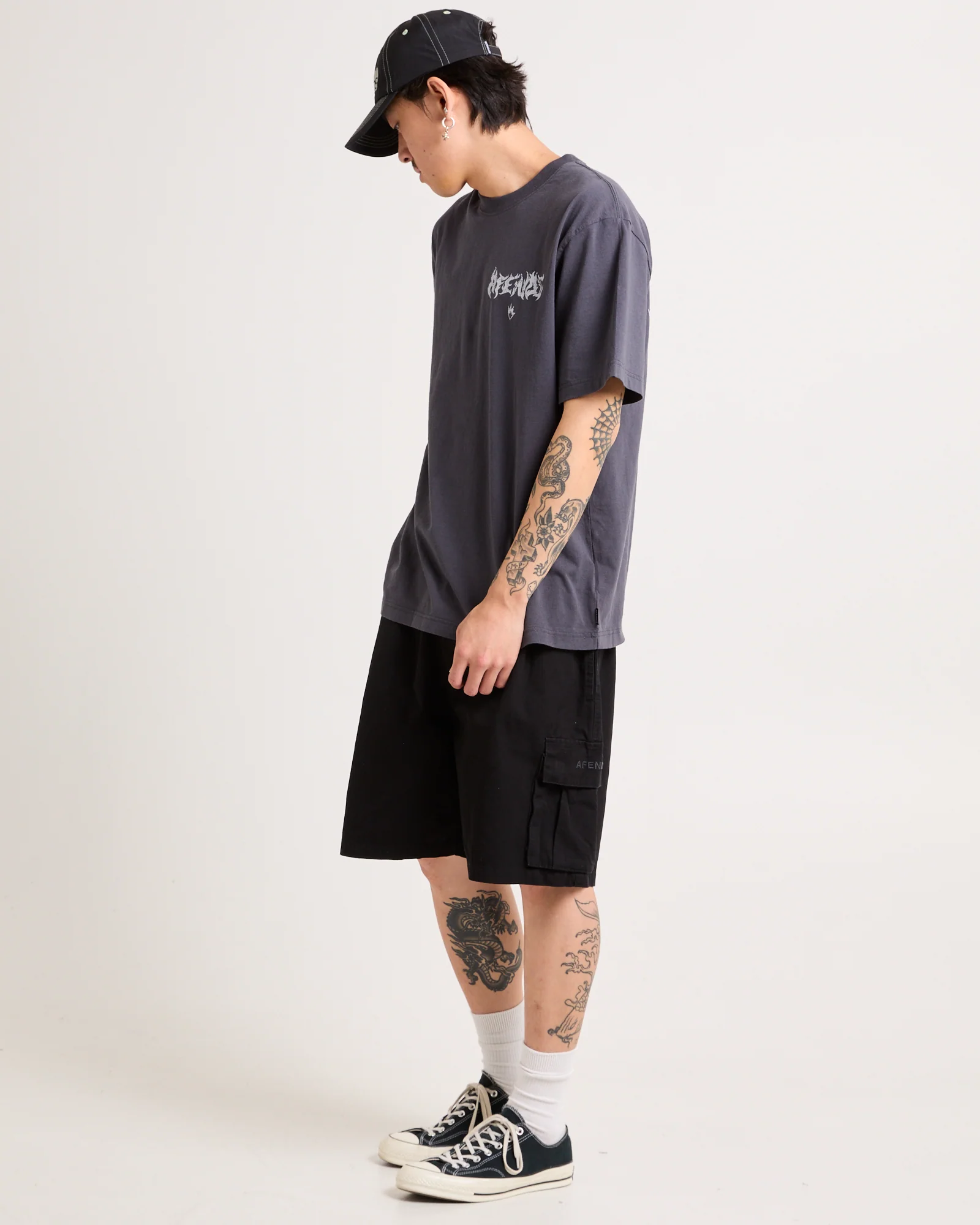 Fire Pit Retro Fit T-Shirt - Image 4