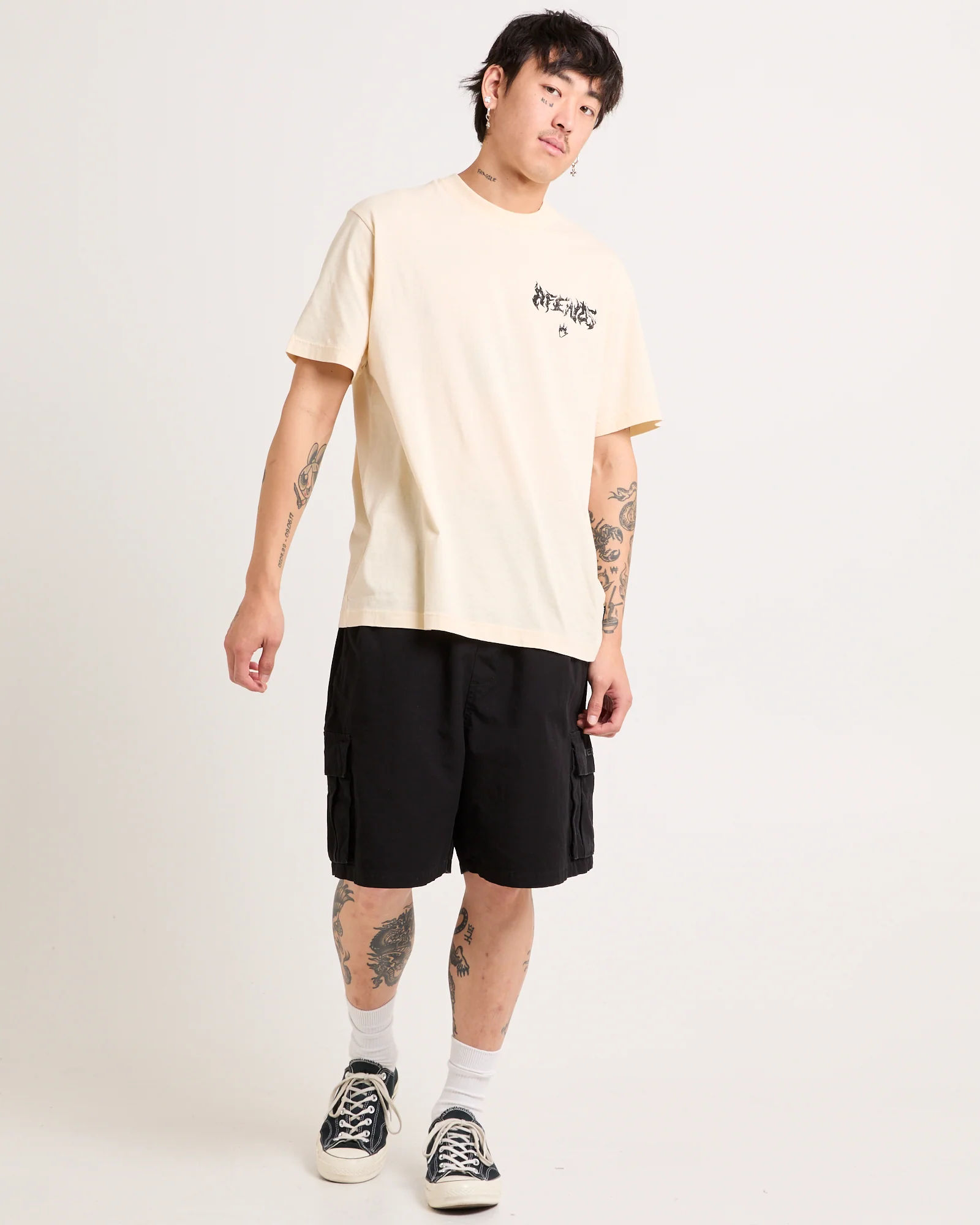 Fire Pit Retro Fit T-Shirt - Image 3