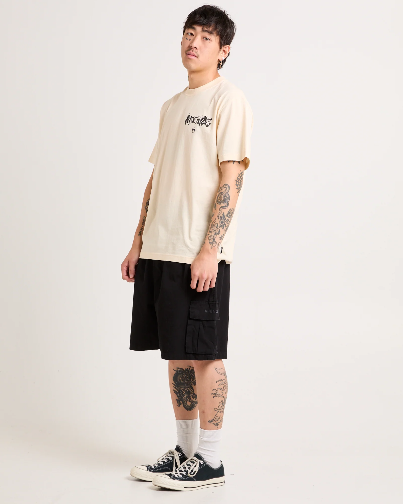 Fire Pit Retro Fit T-Shirt - Image 4