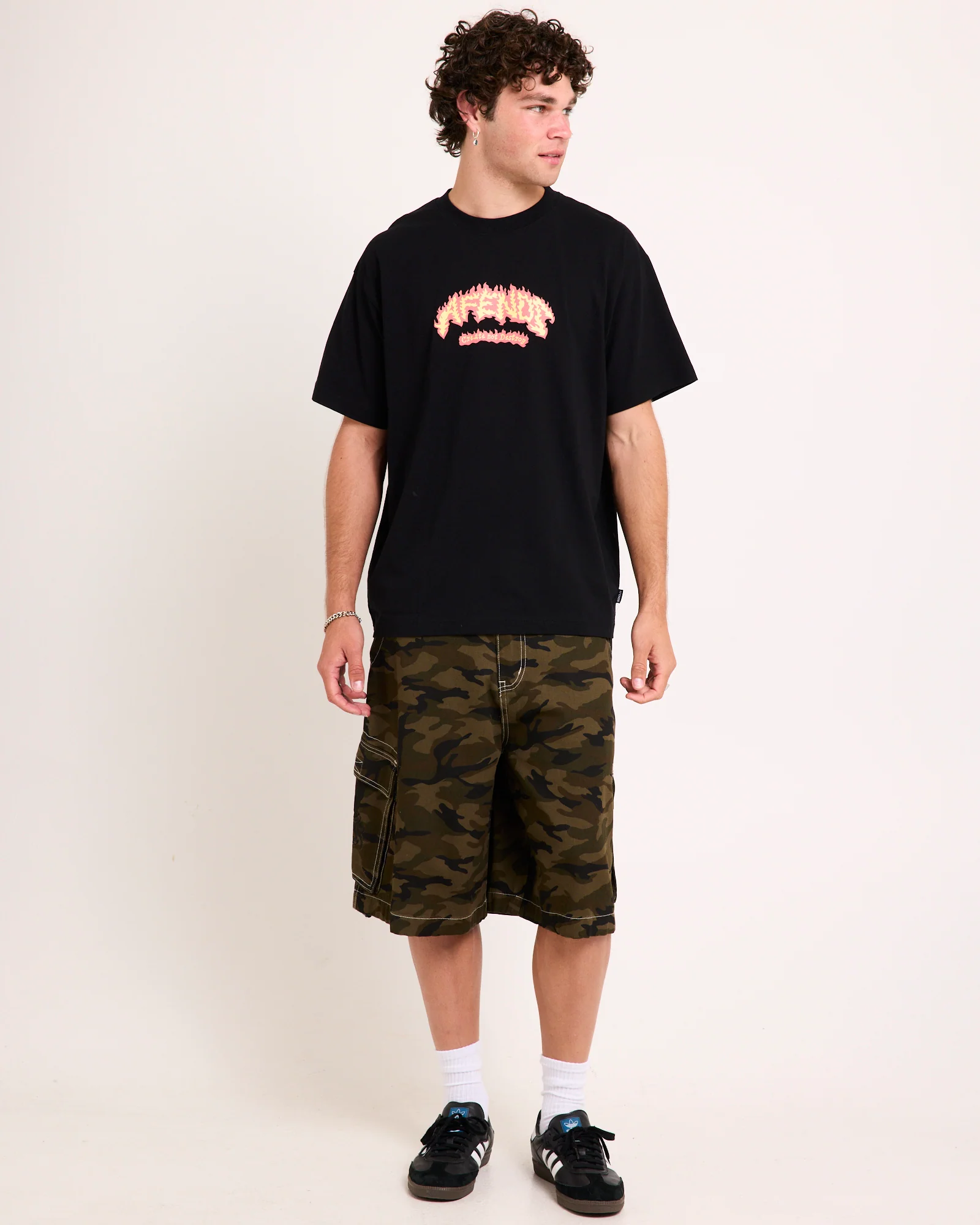 Flame On Boxy T-Shirt - Image 3